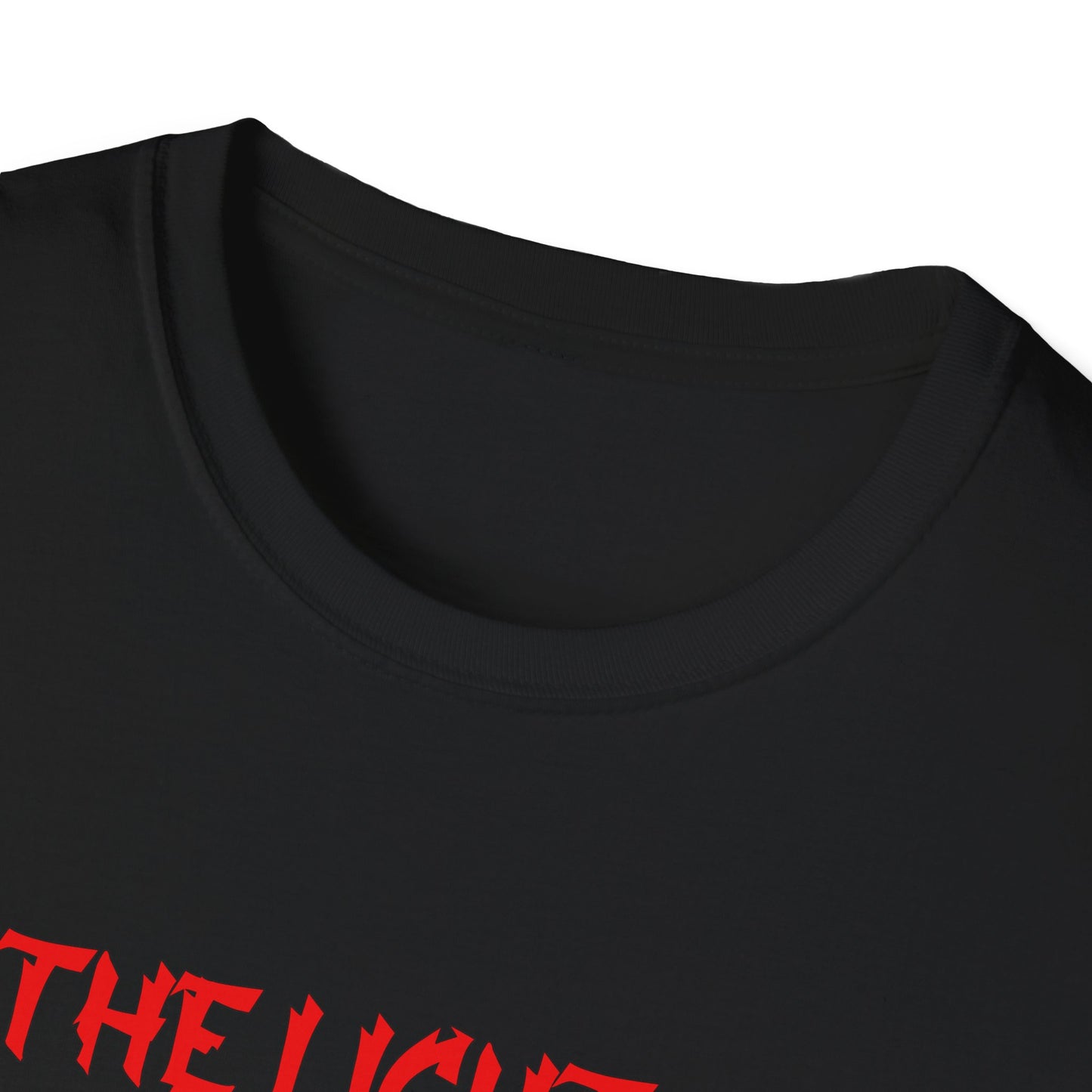 T-Shirt with 'Be the Light You Wish to See in the World' Design