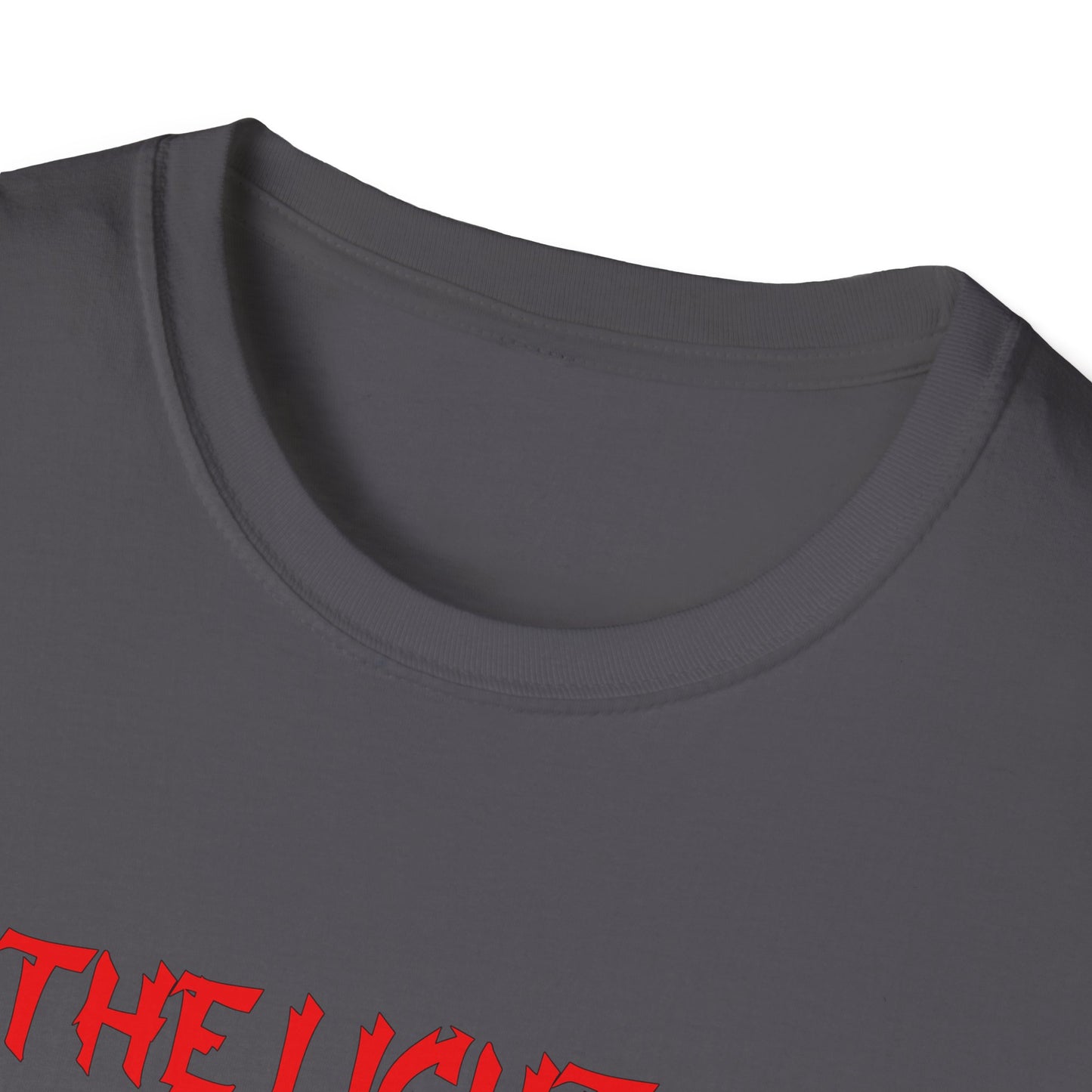 T-Shirt with 'Be the Light You Wish to See in the World' Design
