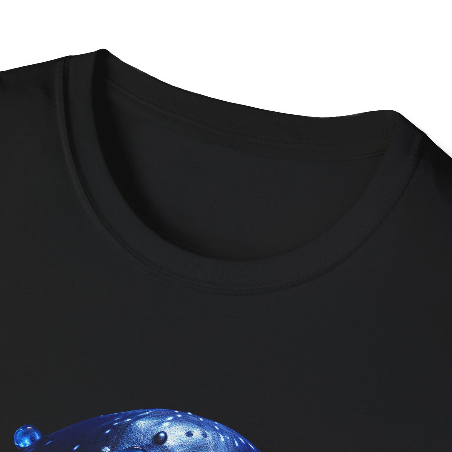Mysterious Blue Mushroom T-Shirt
