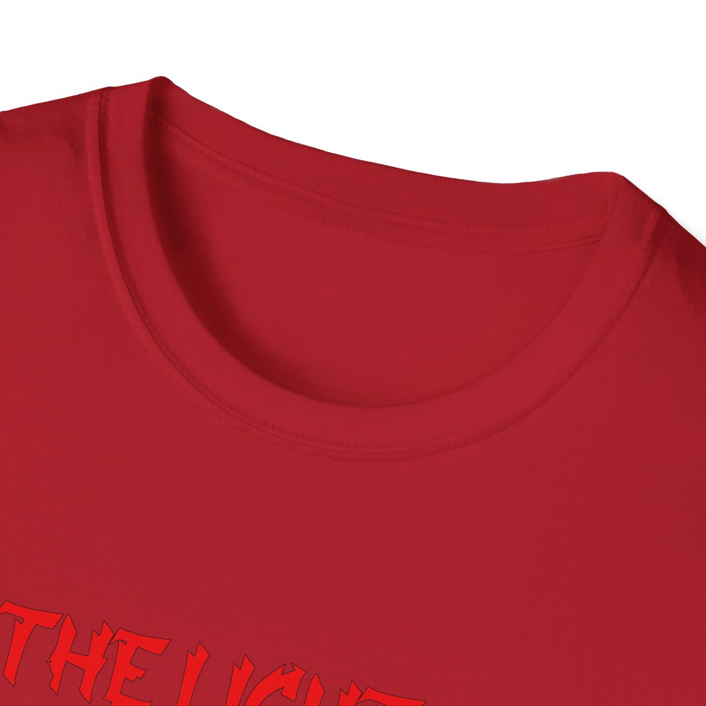 T-Shirt with 'Be the Light You Wish to See in the World' Design