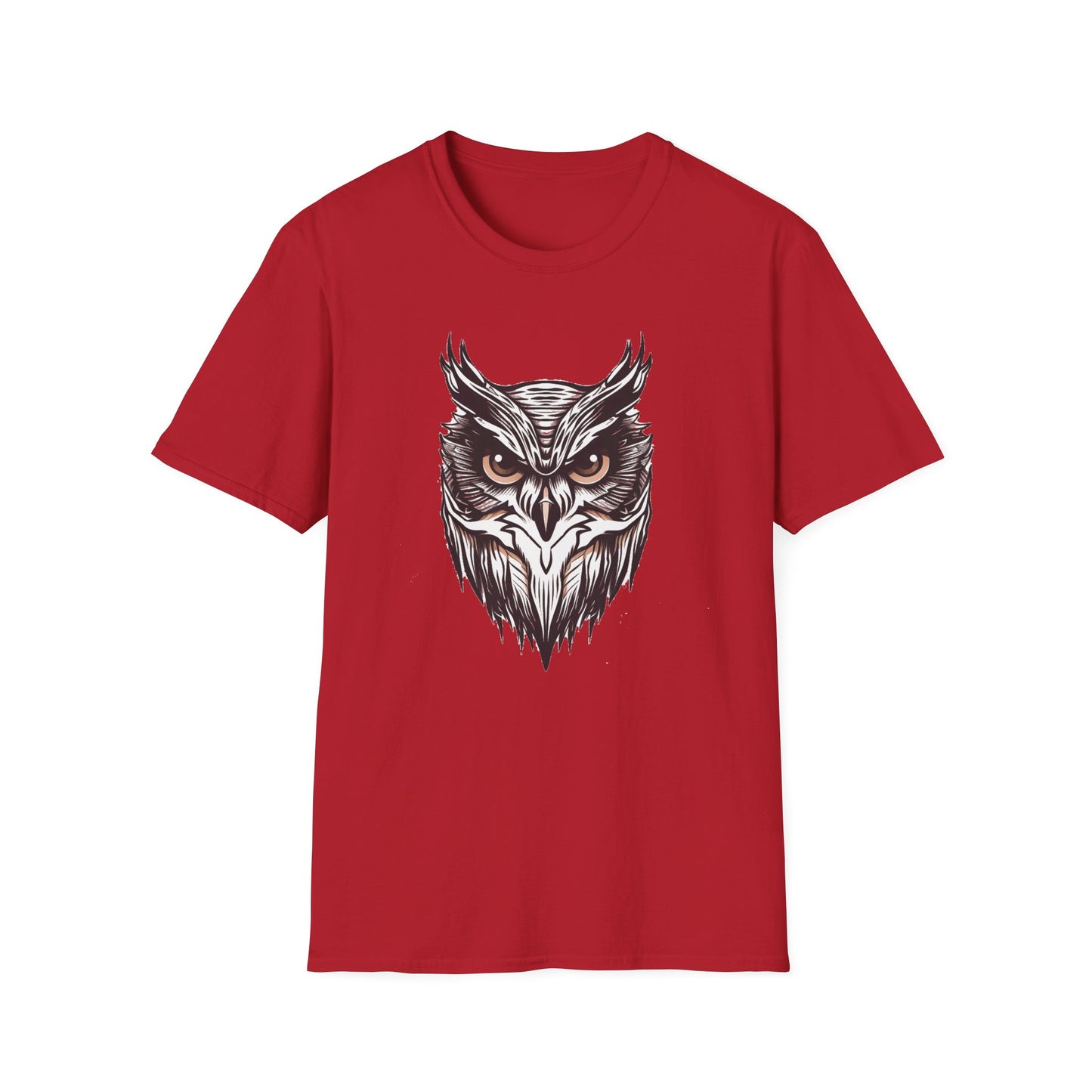 Tan and Black Owl T-Shirt