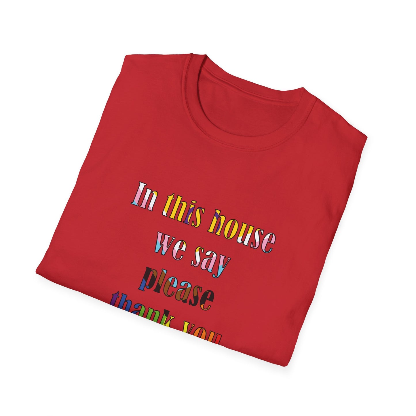 Text House Rules T-Shirt