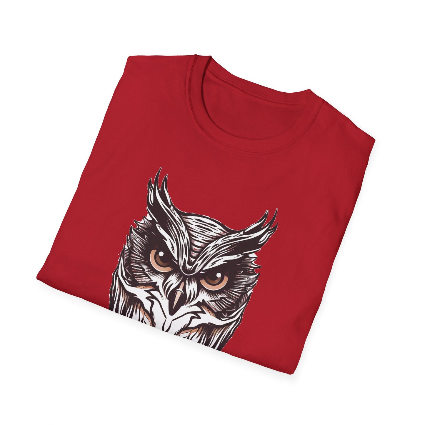 Tan and Black Owl T-Shirt