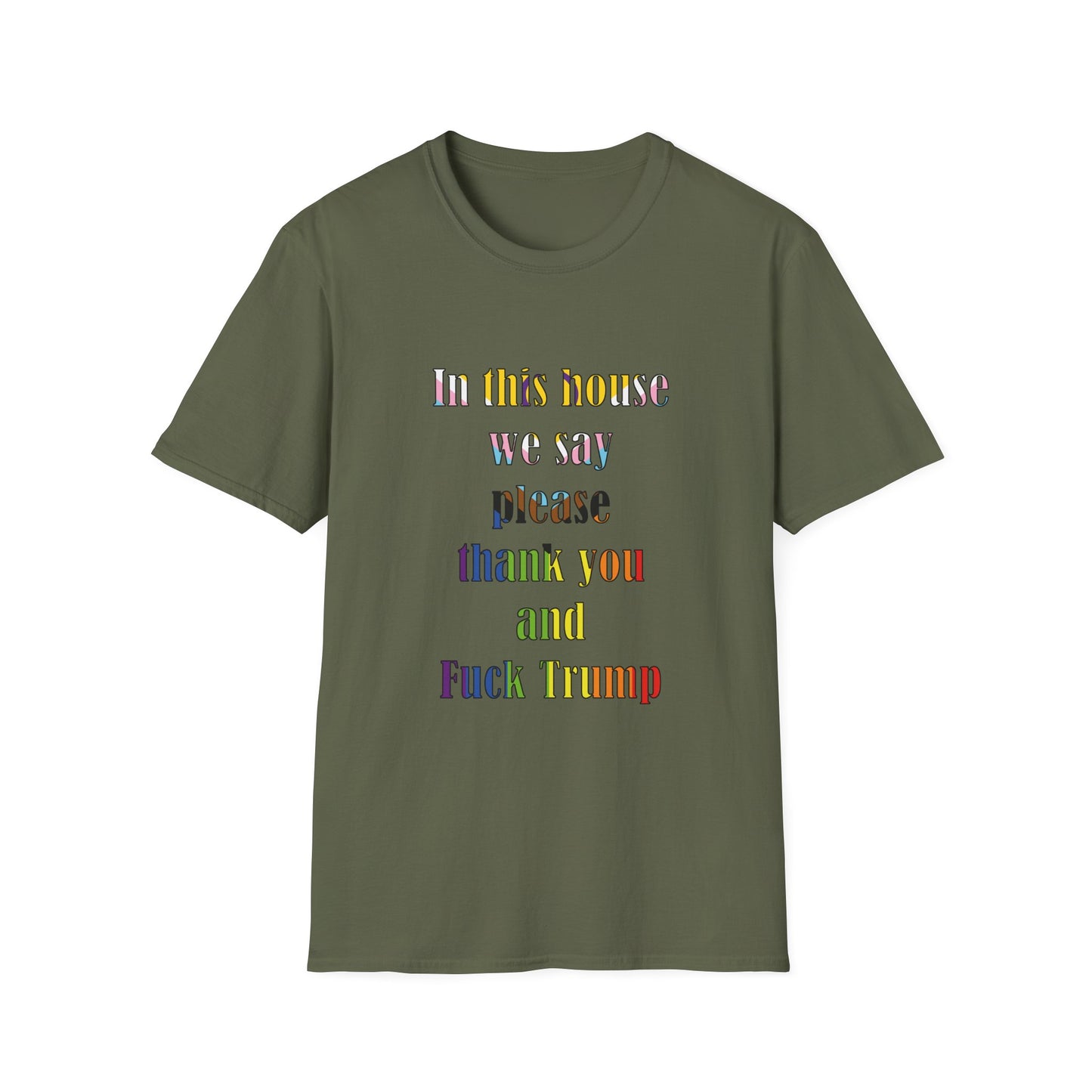 Text House Rules T-Shirt