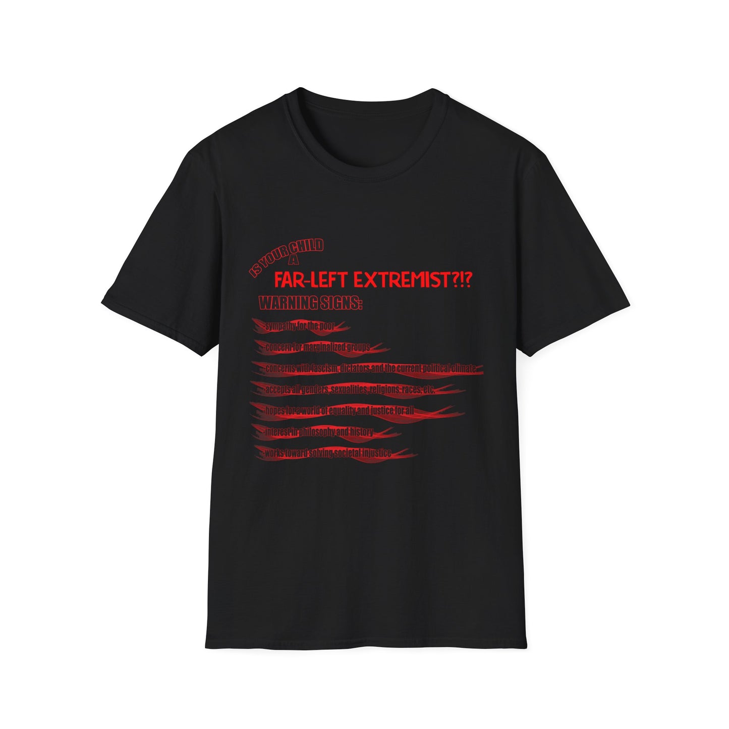 Far-Left Extremist Youth T-Shirt