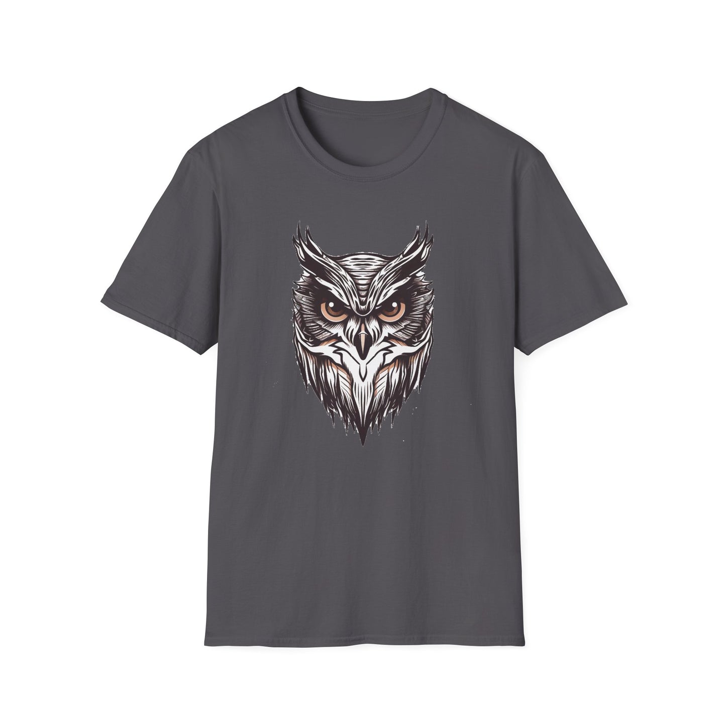 Tan and Black Owl T-Shirt