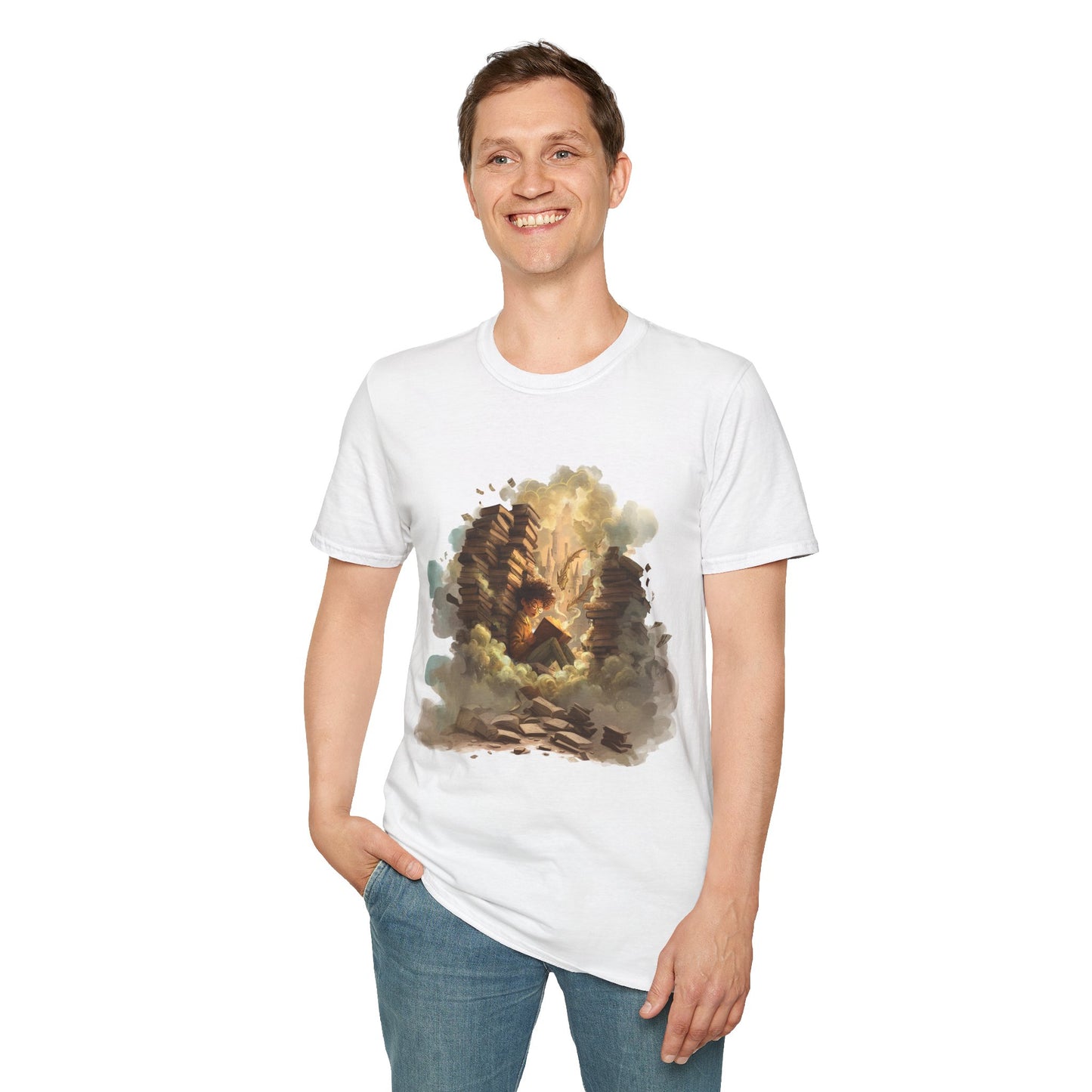 Epic Adventure Unisex Softstyle T-Shirt - Comfortable Graphic Tee, Casual Wear, Gift for Adventurers, Nature Lovers, Everyday Style