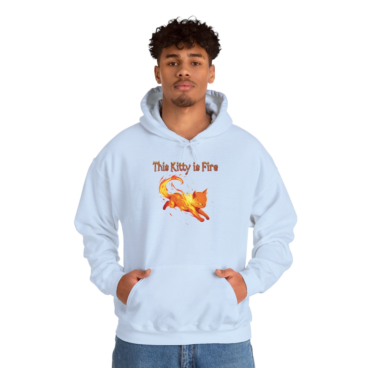 This Kitty is Fire Unisex Hoodie