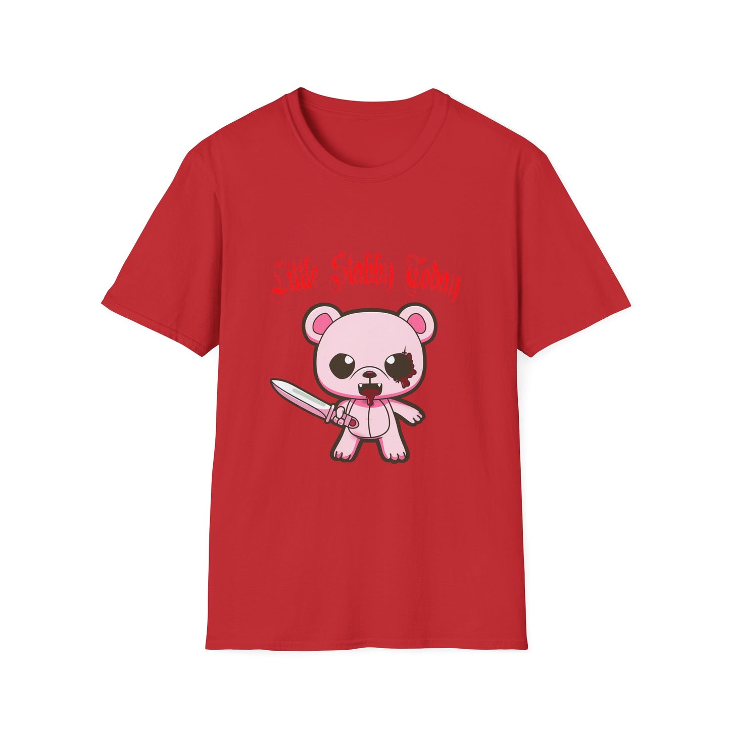 Little Stabby Today Cute Bear Graphic T-Shirt