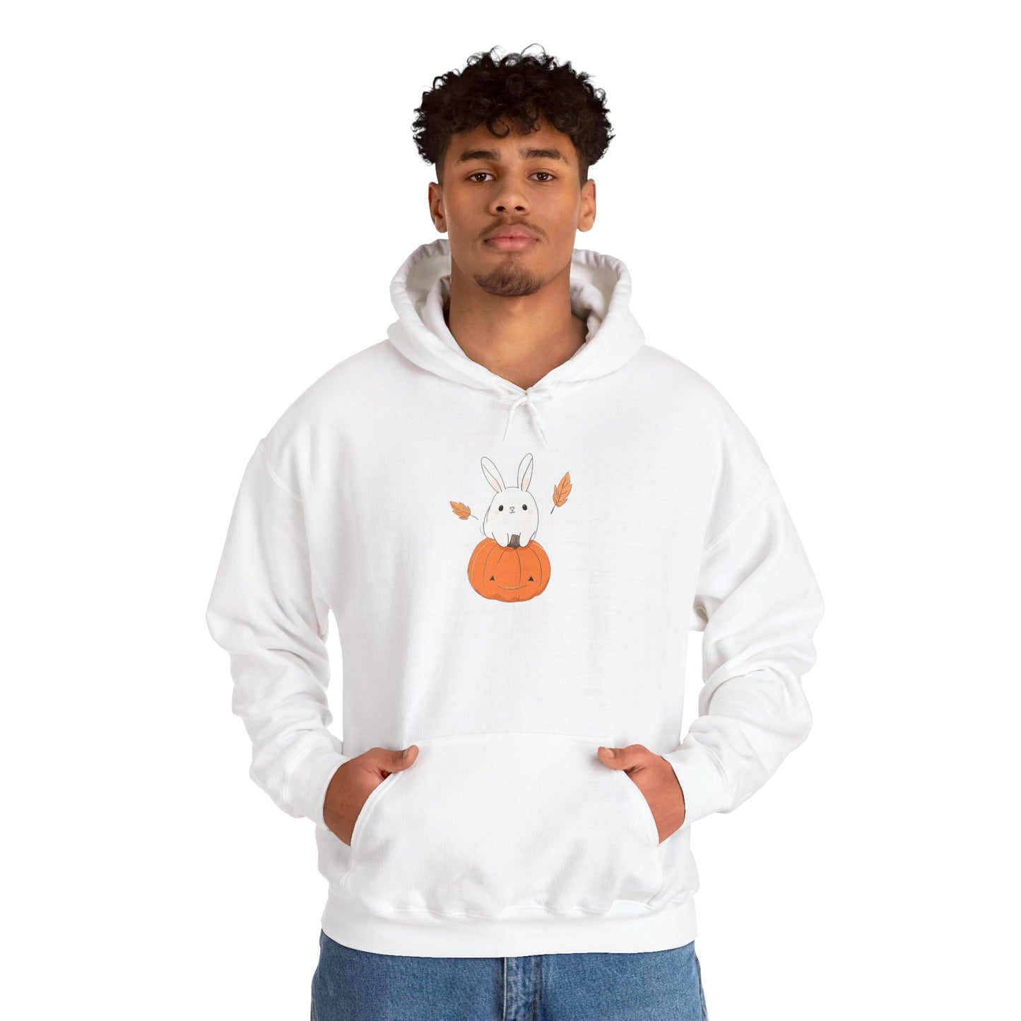 Cute Bunny Pumpkin Hoodie