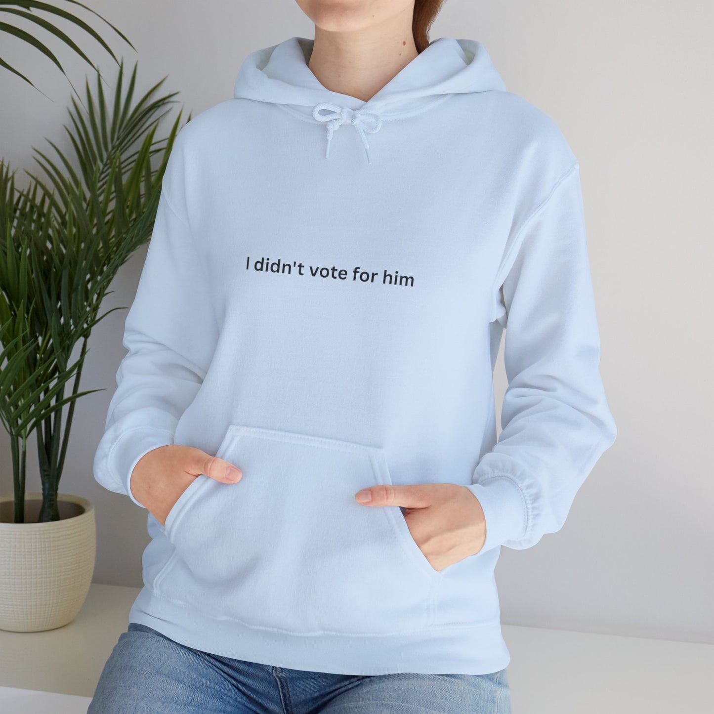 I Didn't Vote for Him Unisex Heavy Blend™ Hooded Sweatshirt