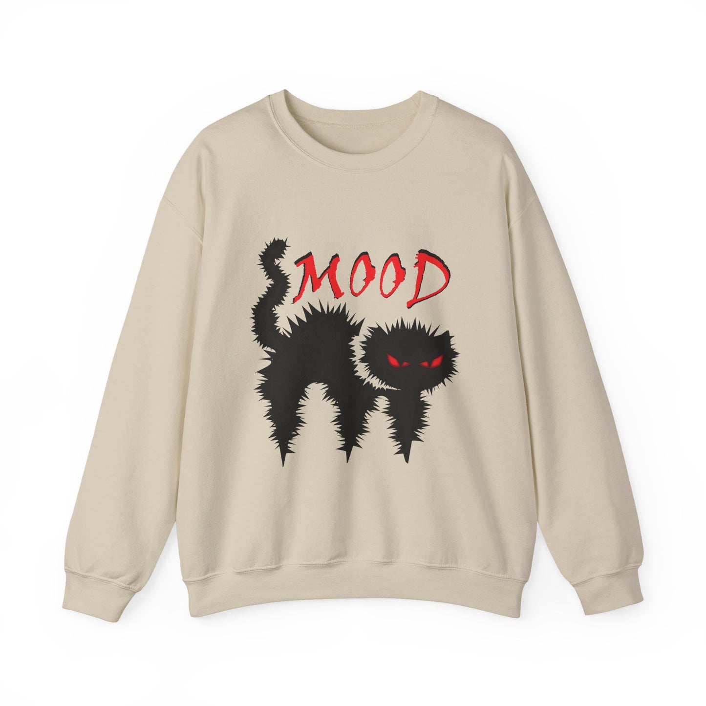 Mood Cat Unisex Crewneck Sweatshirt