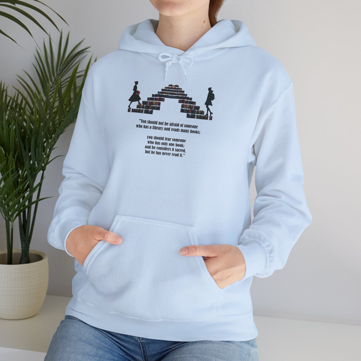 Fear of One Book Hooded Sweatshirt