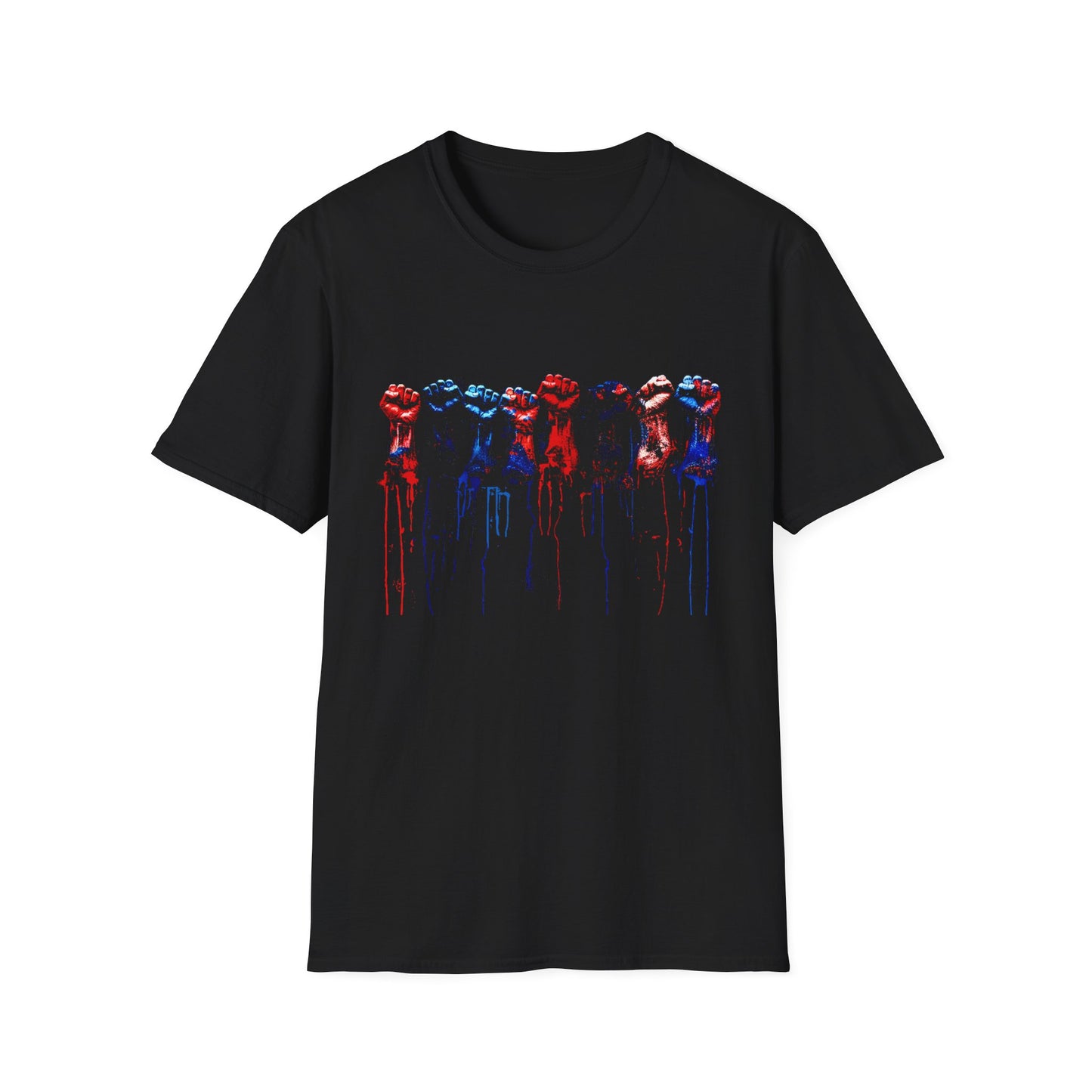 Empowered Equality Unisex T-Shirt - Colorful Fists Design