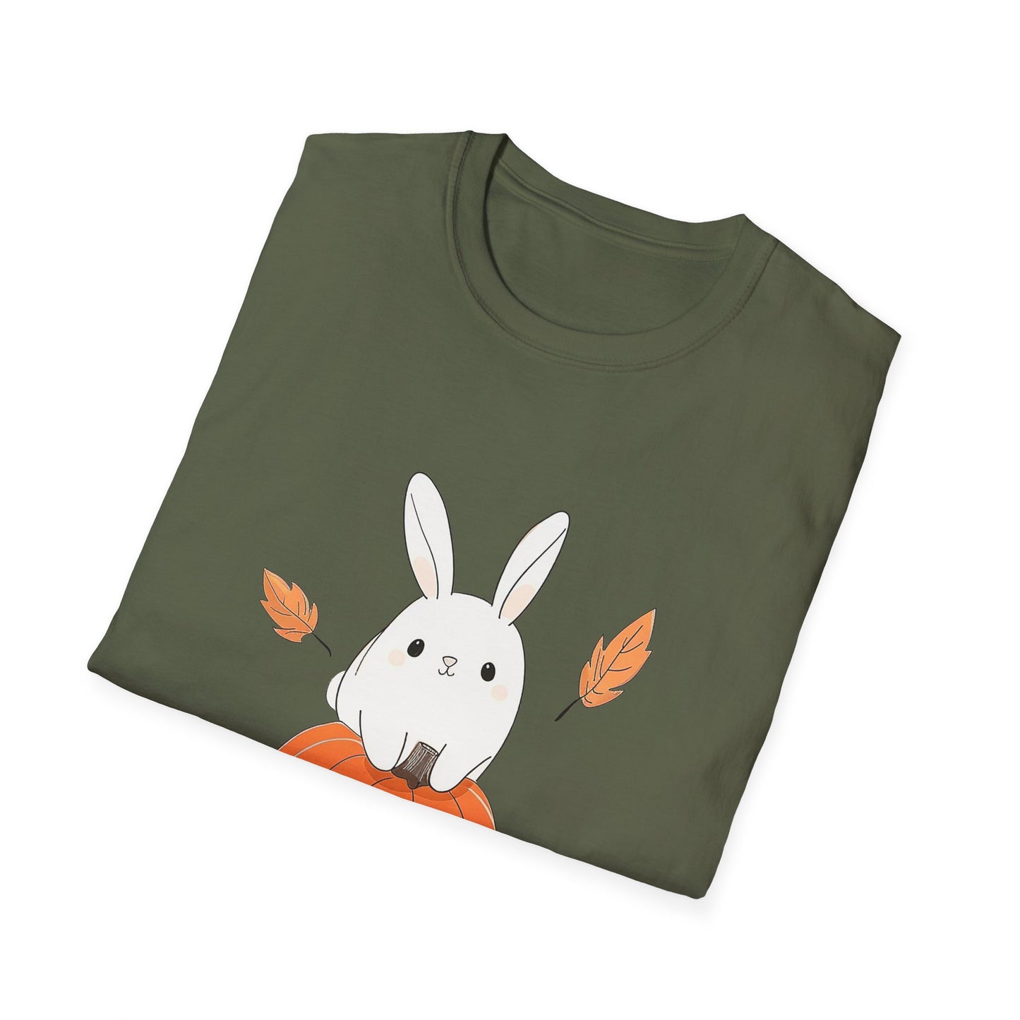 Cute Bunny Pumpkin Unisex T-Shirt