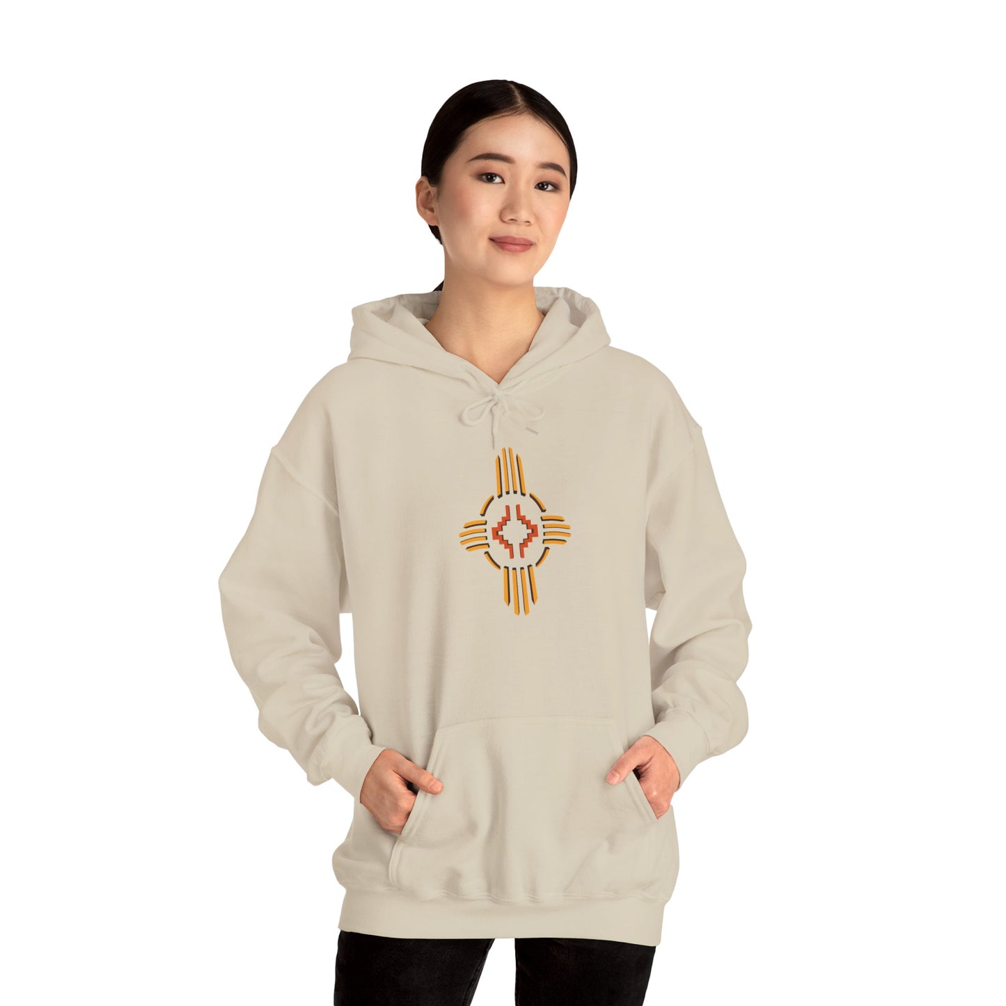 New Mexico Zia Symbol Unisex Hoodie