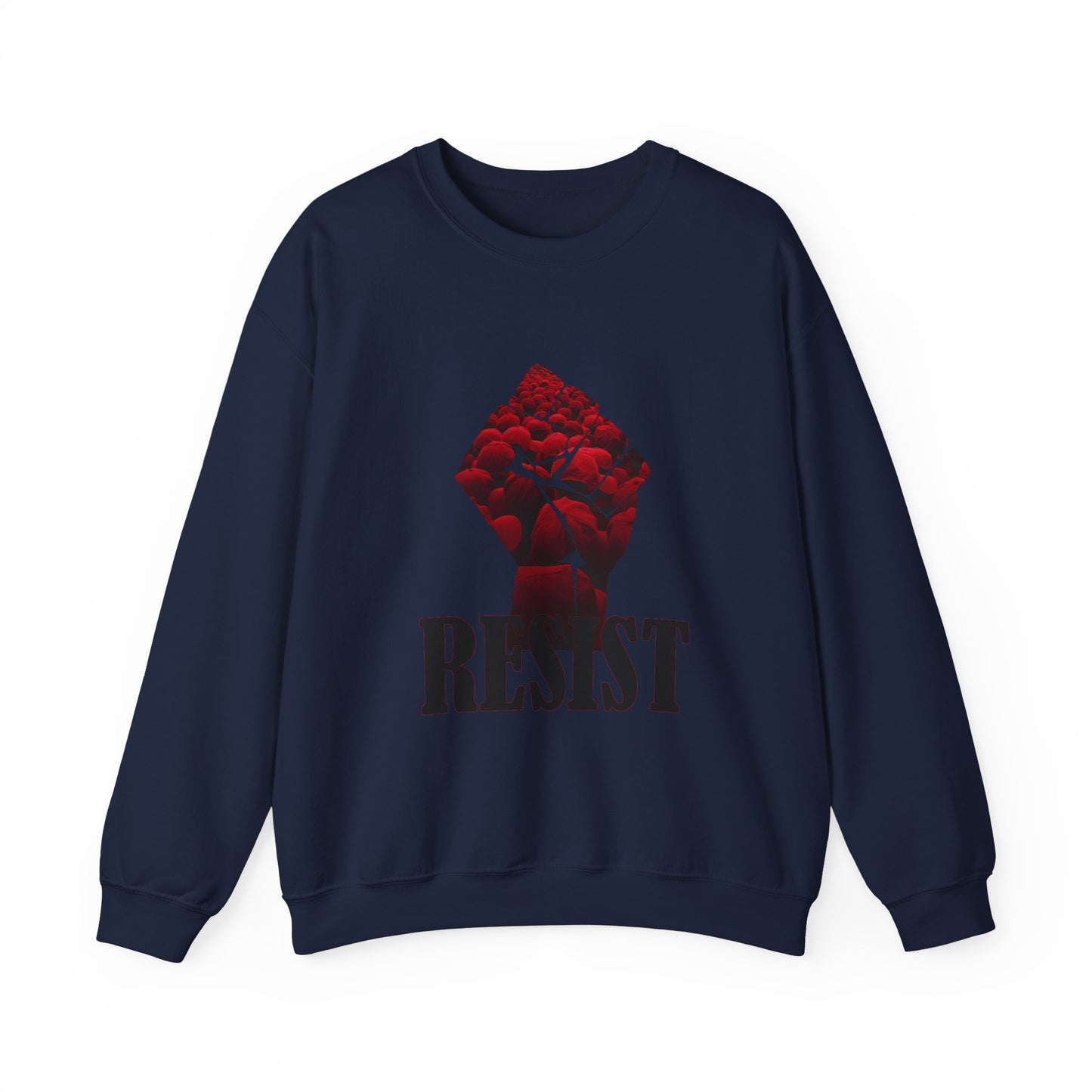 Resist the Red Hats Heavy Blend™ Crewneck Sweatshirt