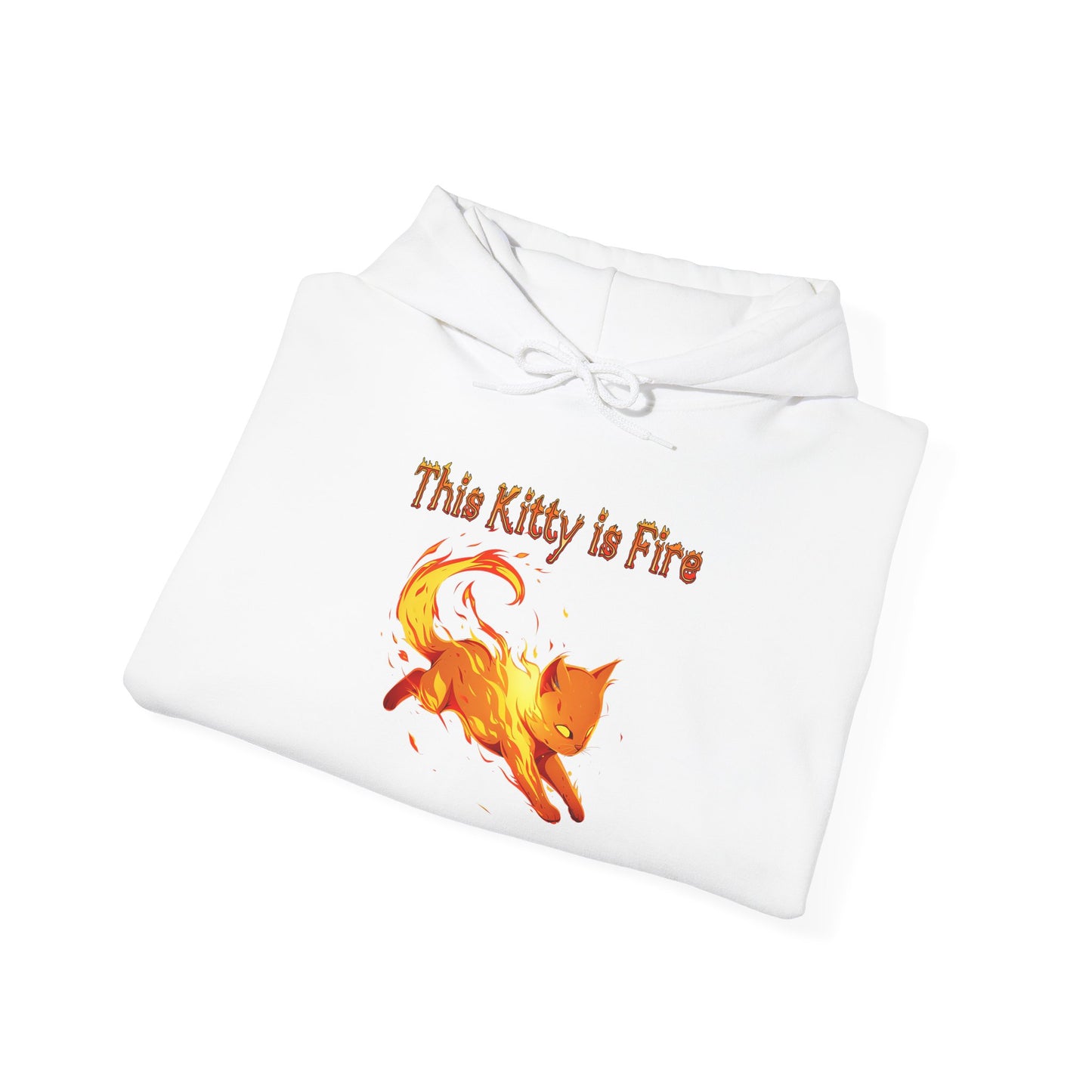 This Kitty is Fire Unisex Hoodie
