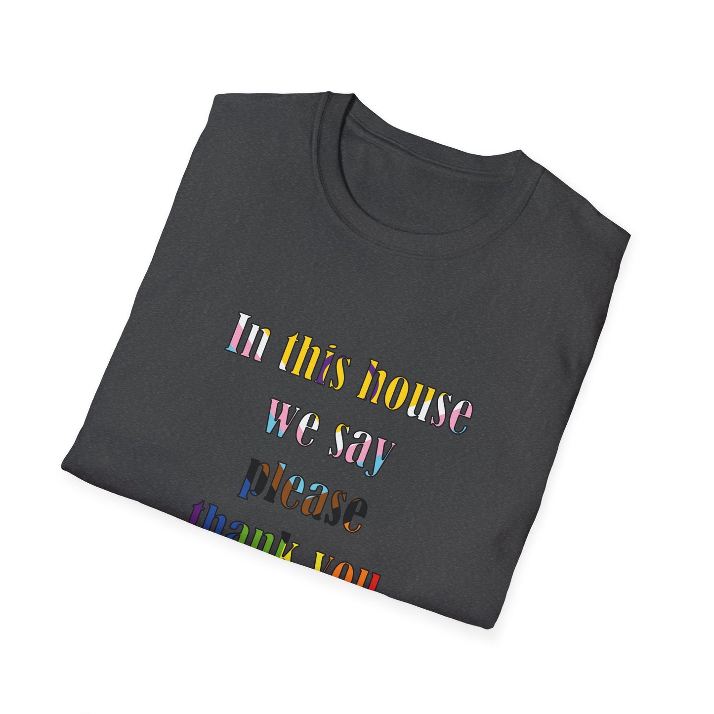 Text House Rules T-Shirt