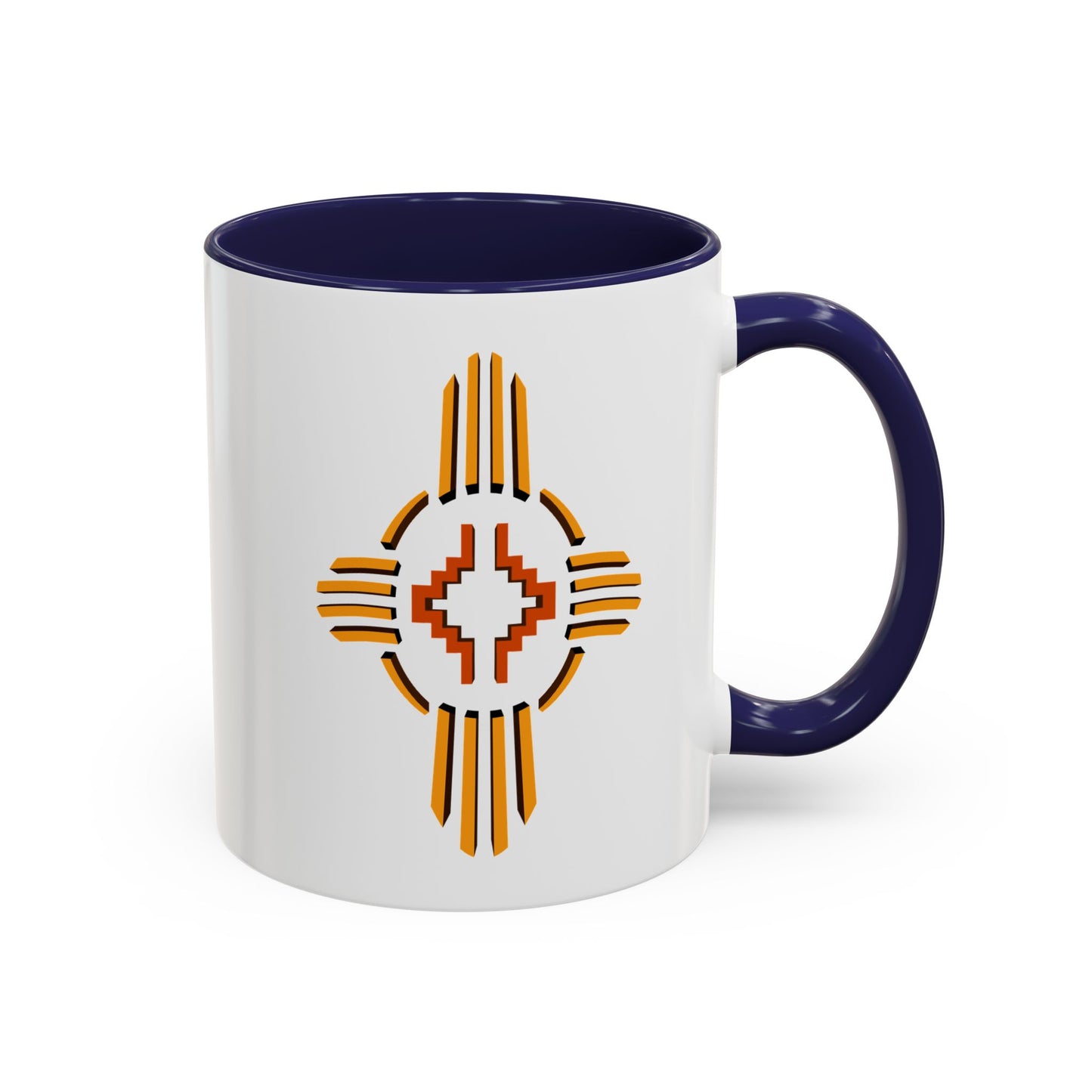 Southwest Zia-Inspired Accent Coffee Mug - 11oz