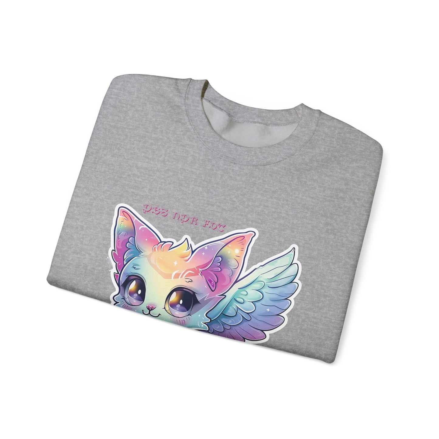 PBS NPR FDT Fantasy Cat Crewneck Sweatshirt