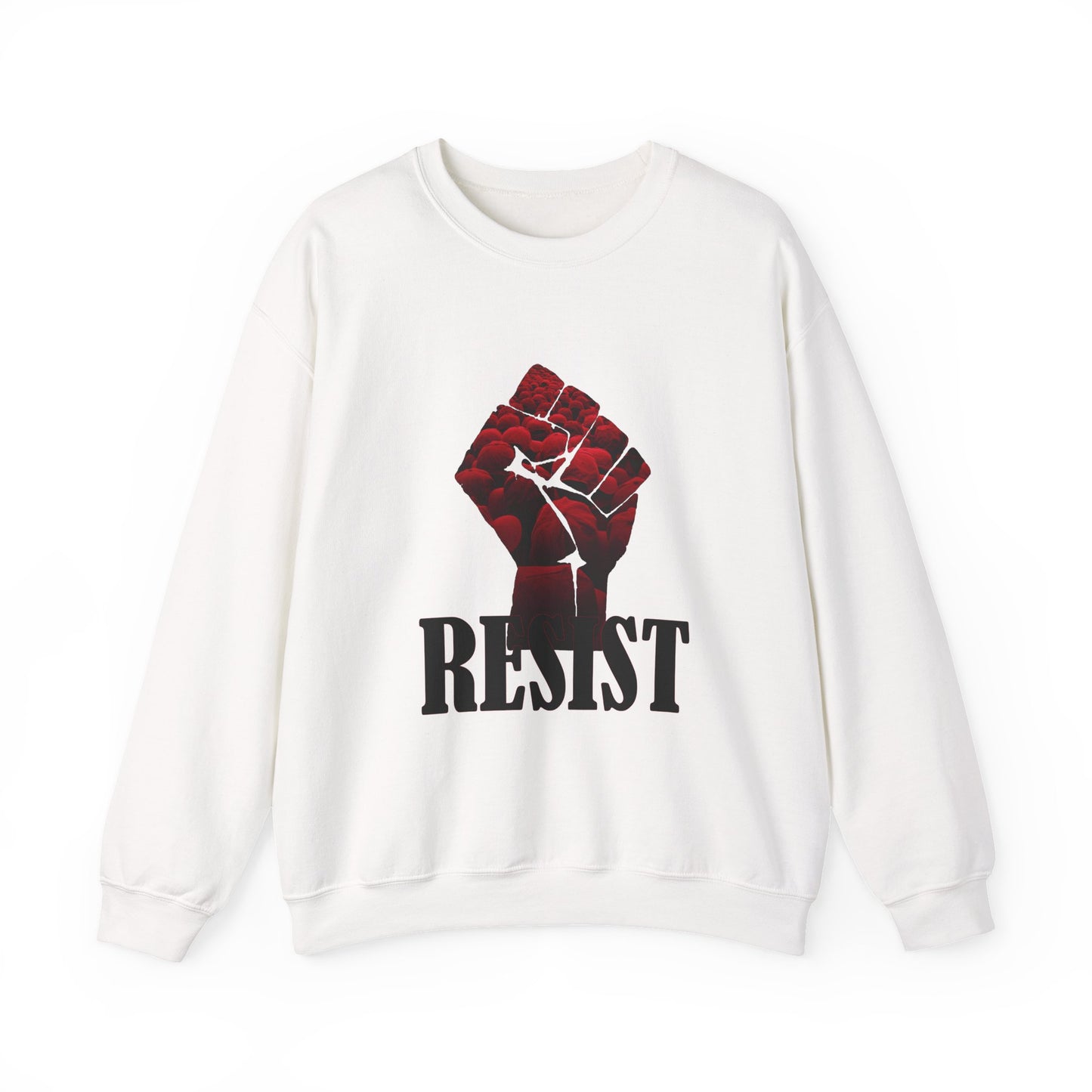 Resist the Red Hats Heavy Blend™ Crewneck Sweatshirt