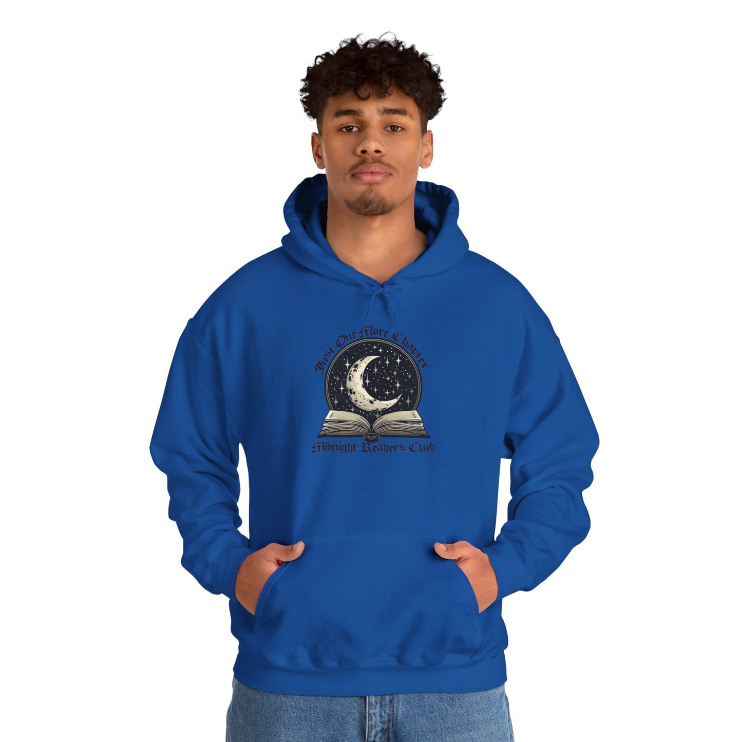 Just One More Chapter - Midnight Readers Club Hoodie for Book Lovers