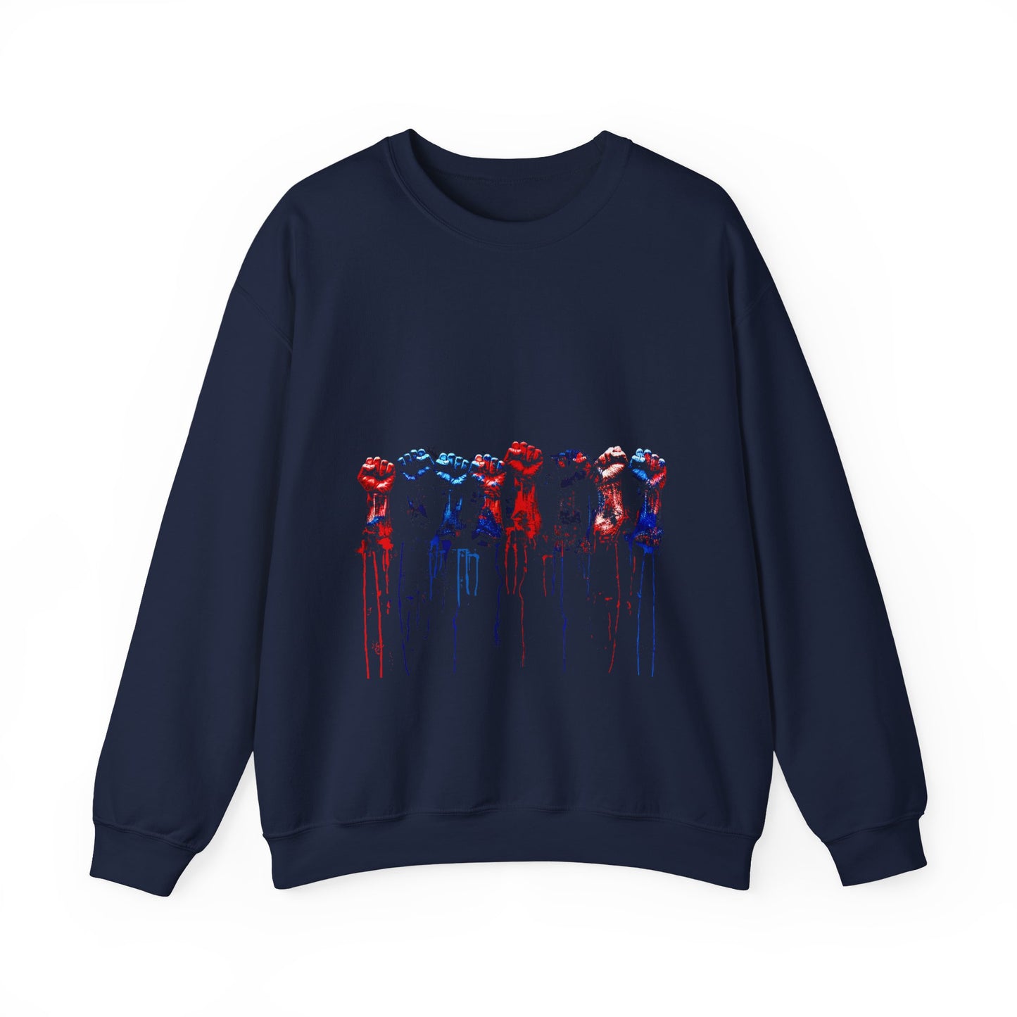 Resist Fist Graphic Crewneck Sweatshirt