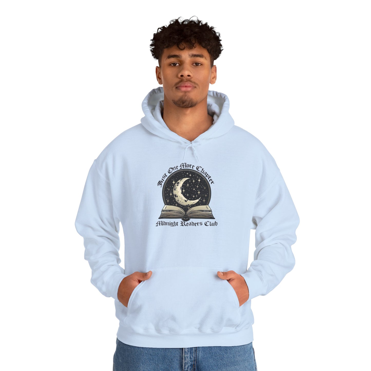 Just One More Chapter - Midnight Readers Club Hoodie for Book Lovers