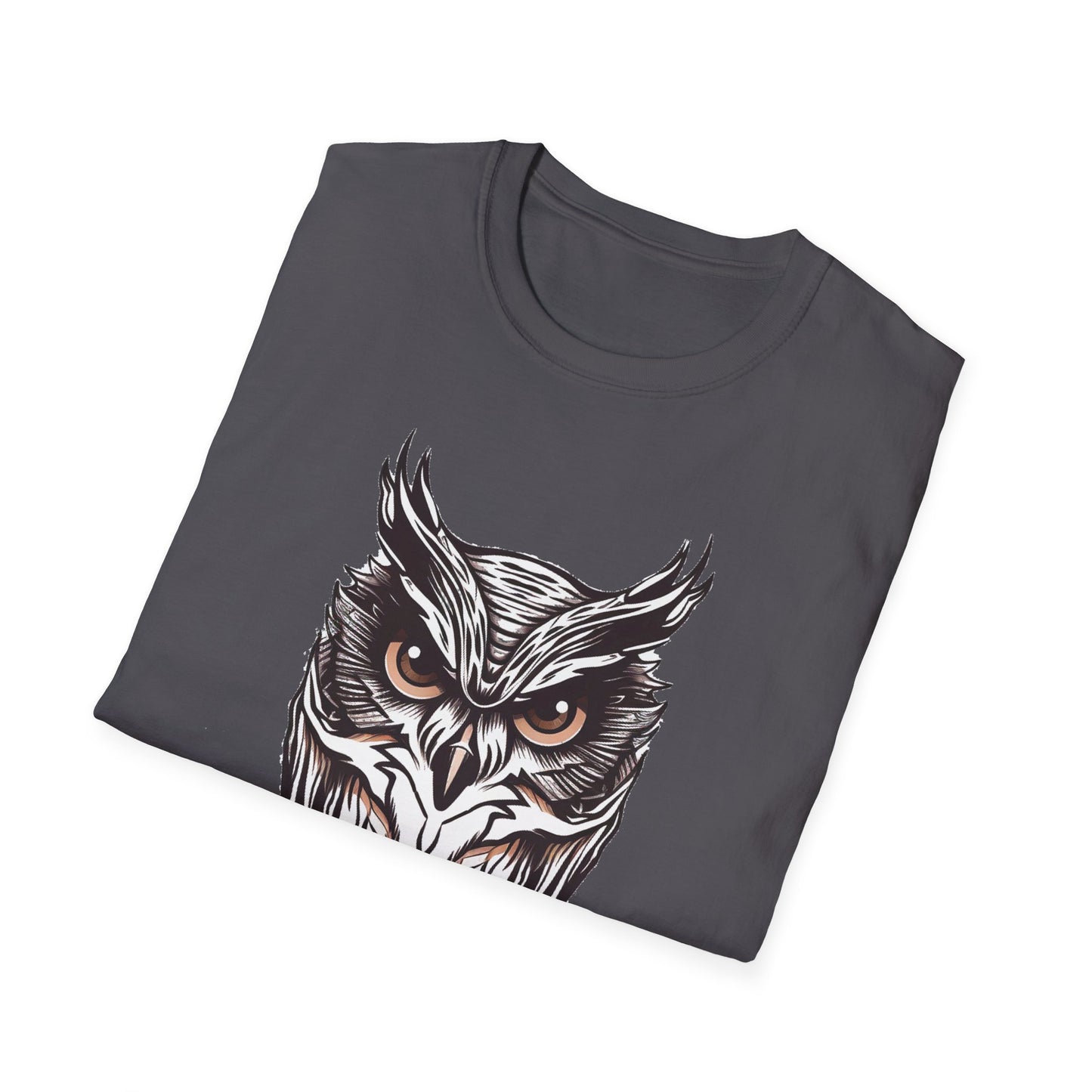 Tan and Black Owl T-Shirt