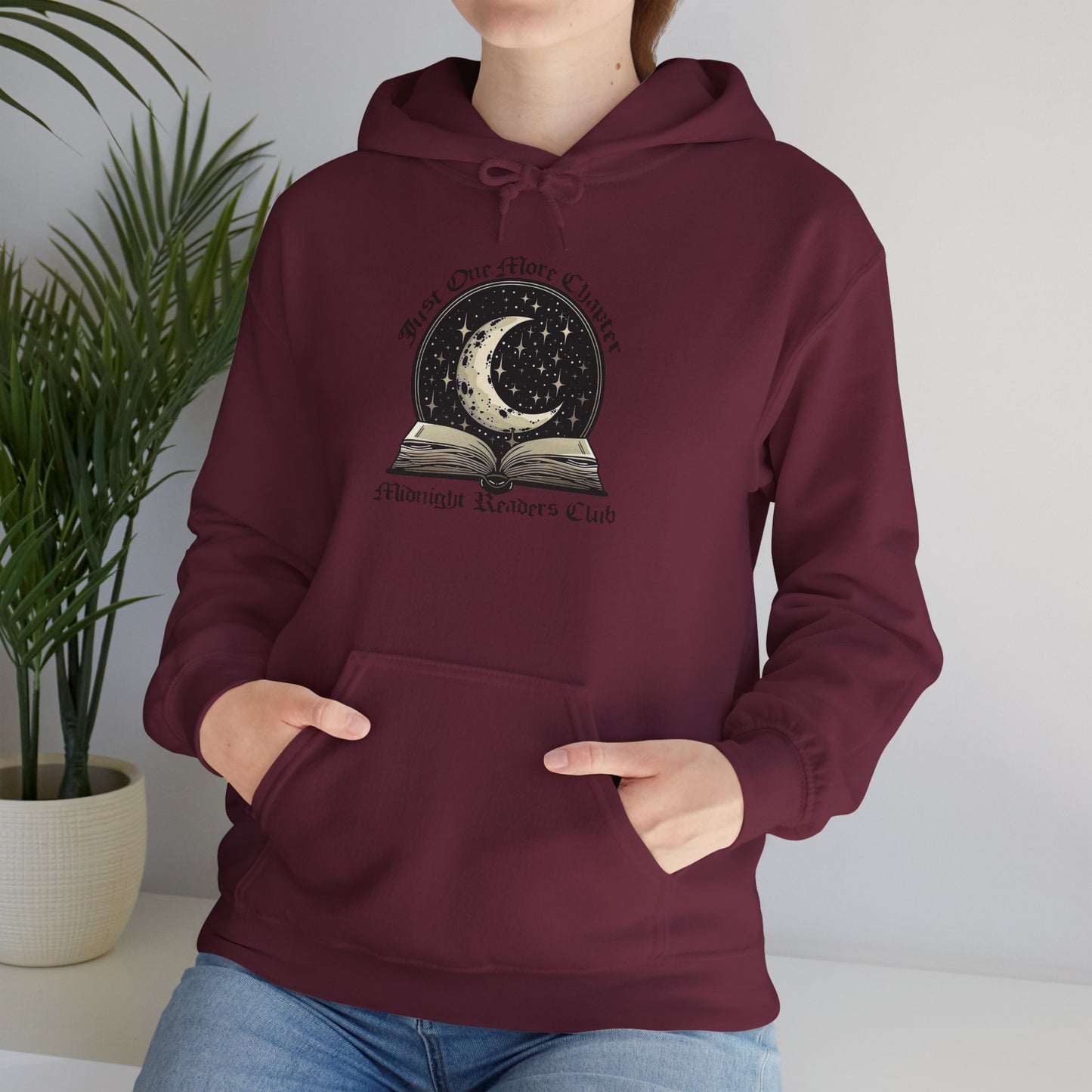 Just One More Chapter - Midnight Readers Club Hoodie for Book Lovers
