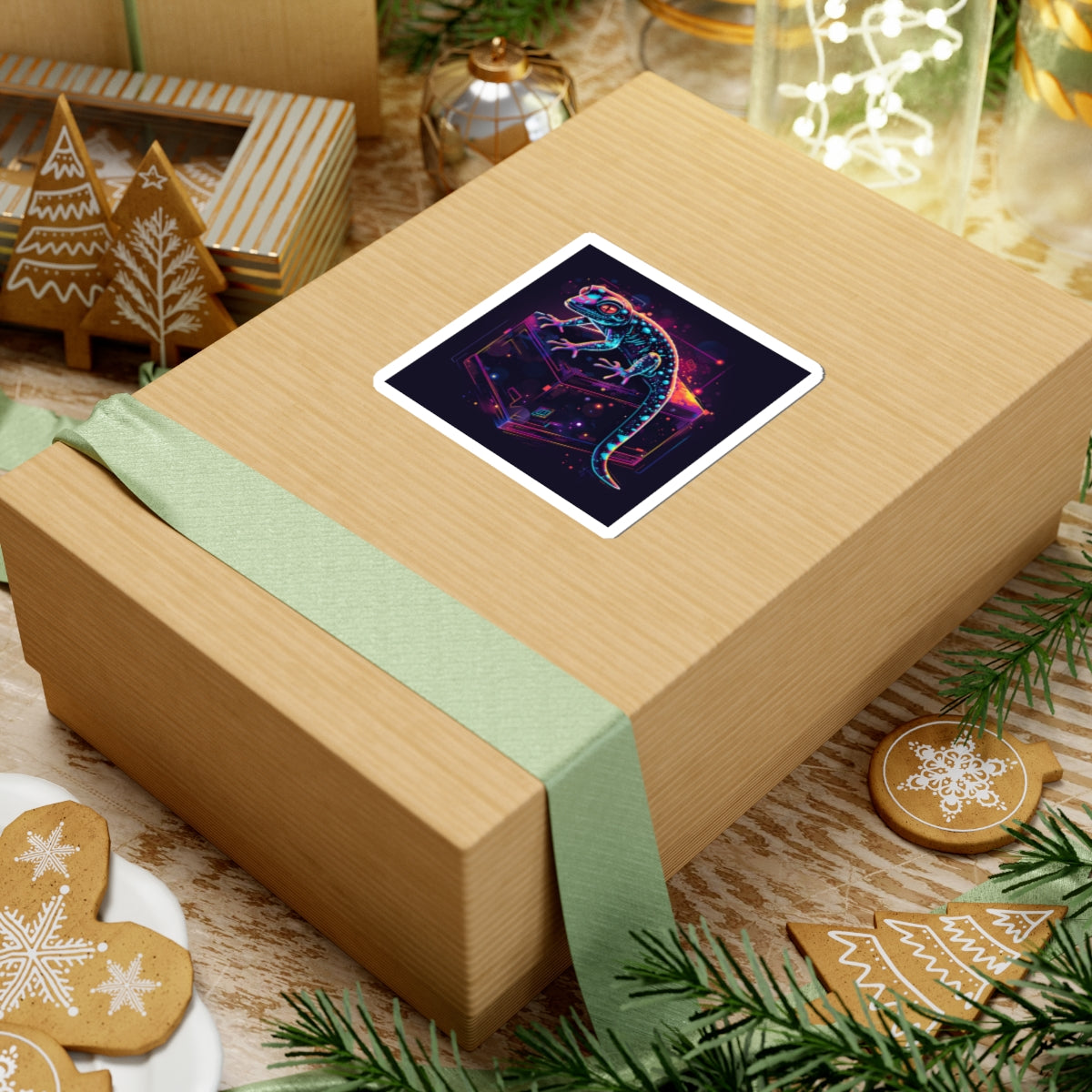 Box Lizard - Sticker