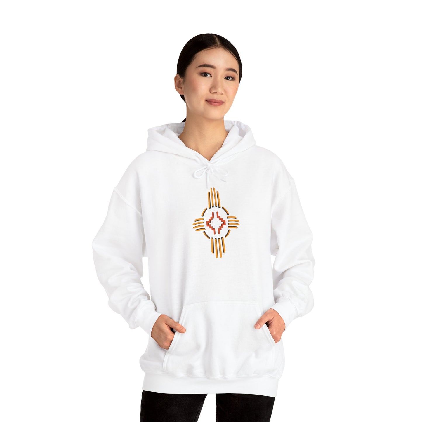 New Mexico Zia Symbol Unisex Hoodie