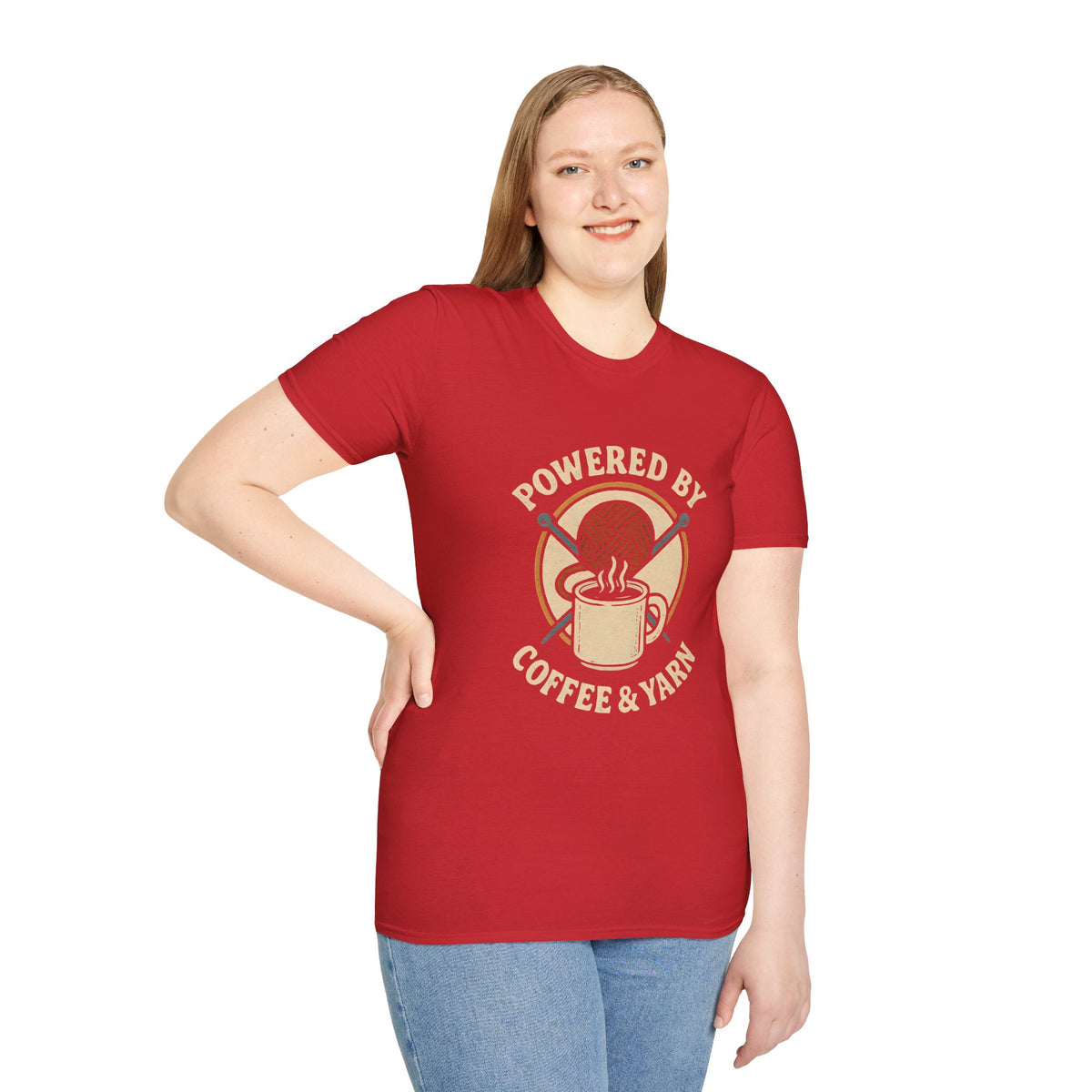 Powered by Coffee & Yarn T-Shirt