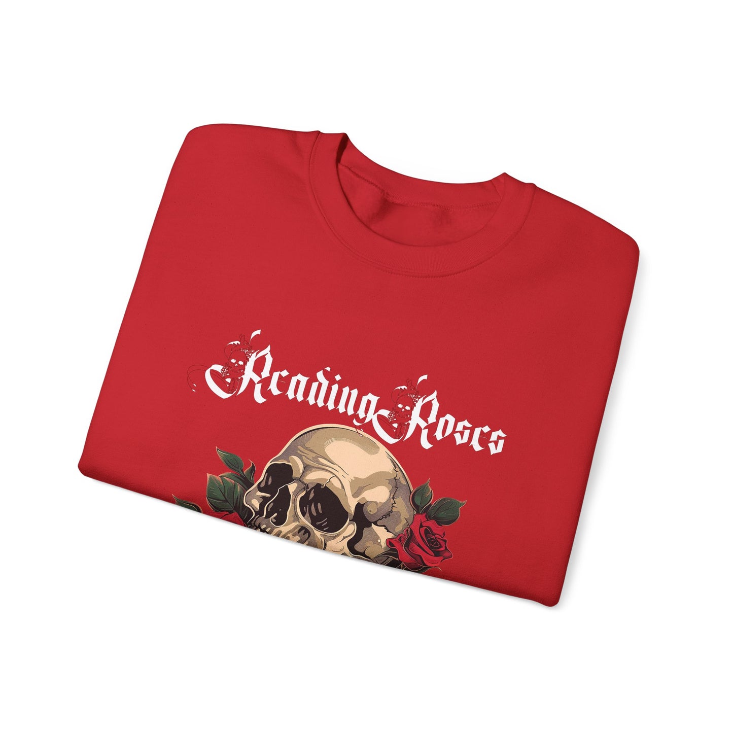 Reading Roses Crewneck Sweatshirt WtLtr