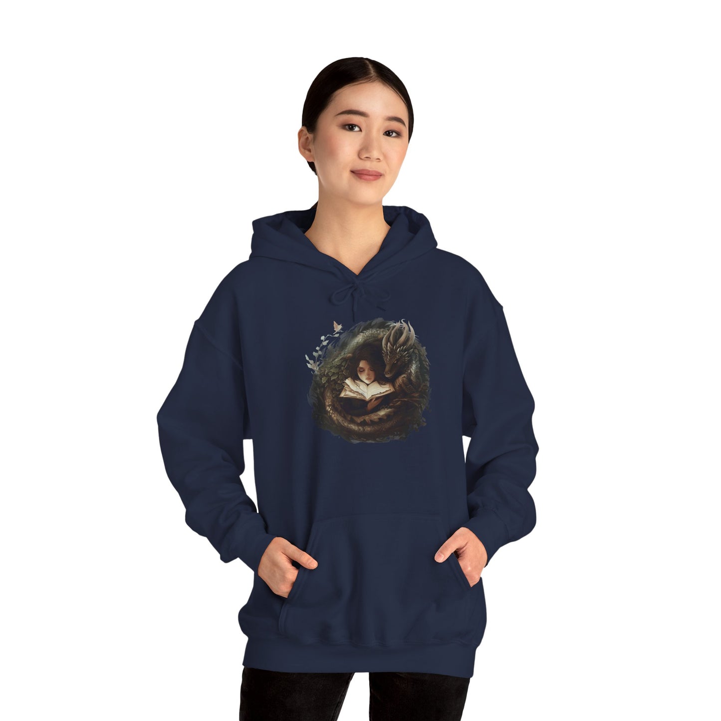 Creature Comforts Fantasy Dragon Hooded Sweatshirt
