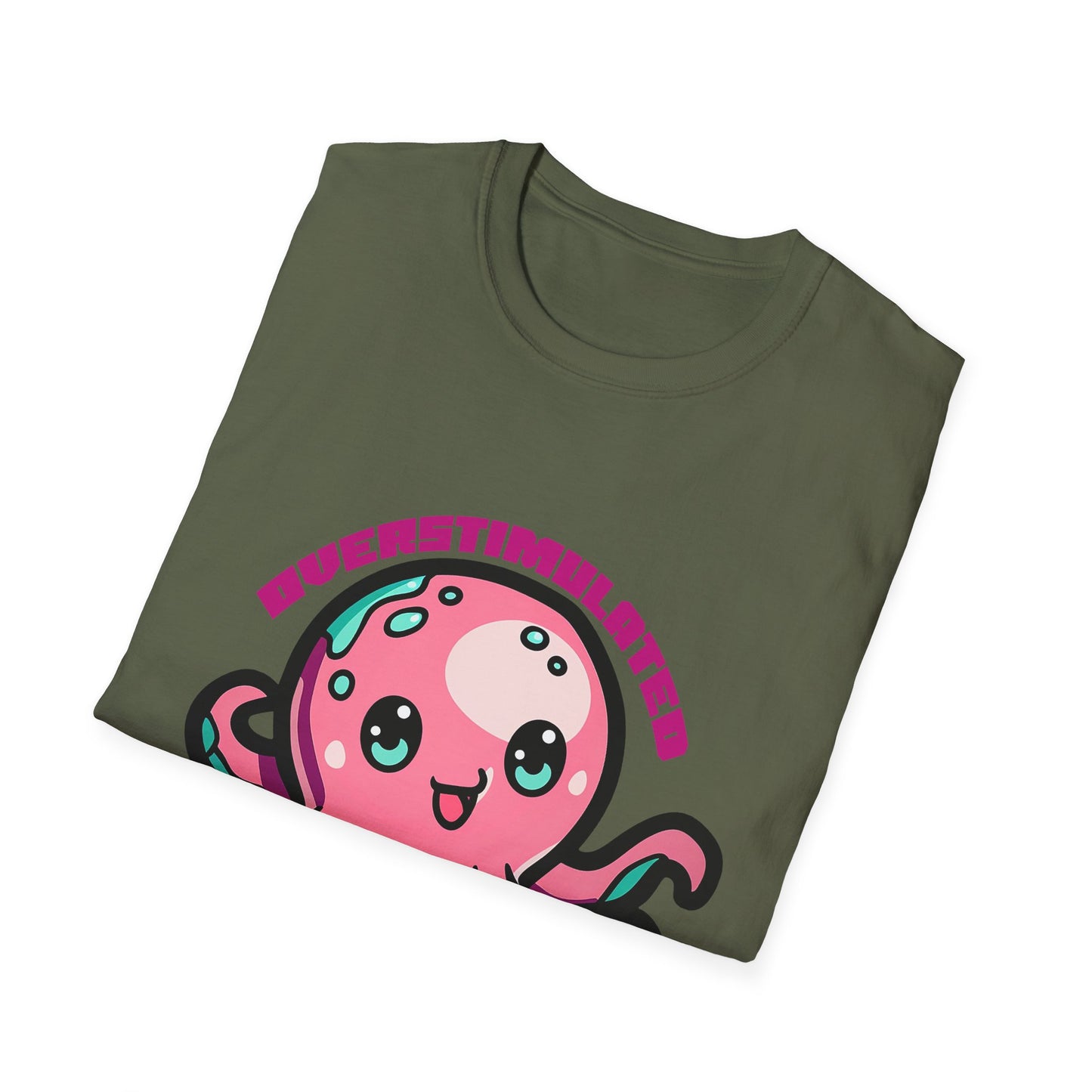 Overstimulated Octopus T-Shirt