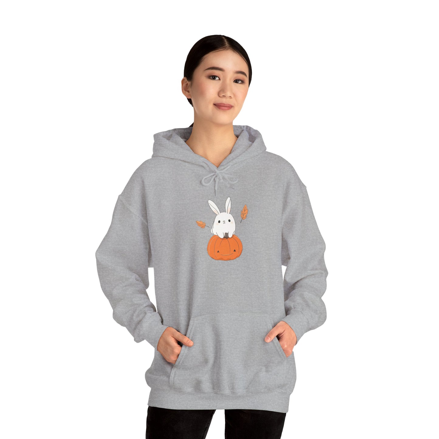 Cute Bunny Pumpkin Hoodie