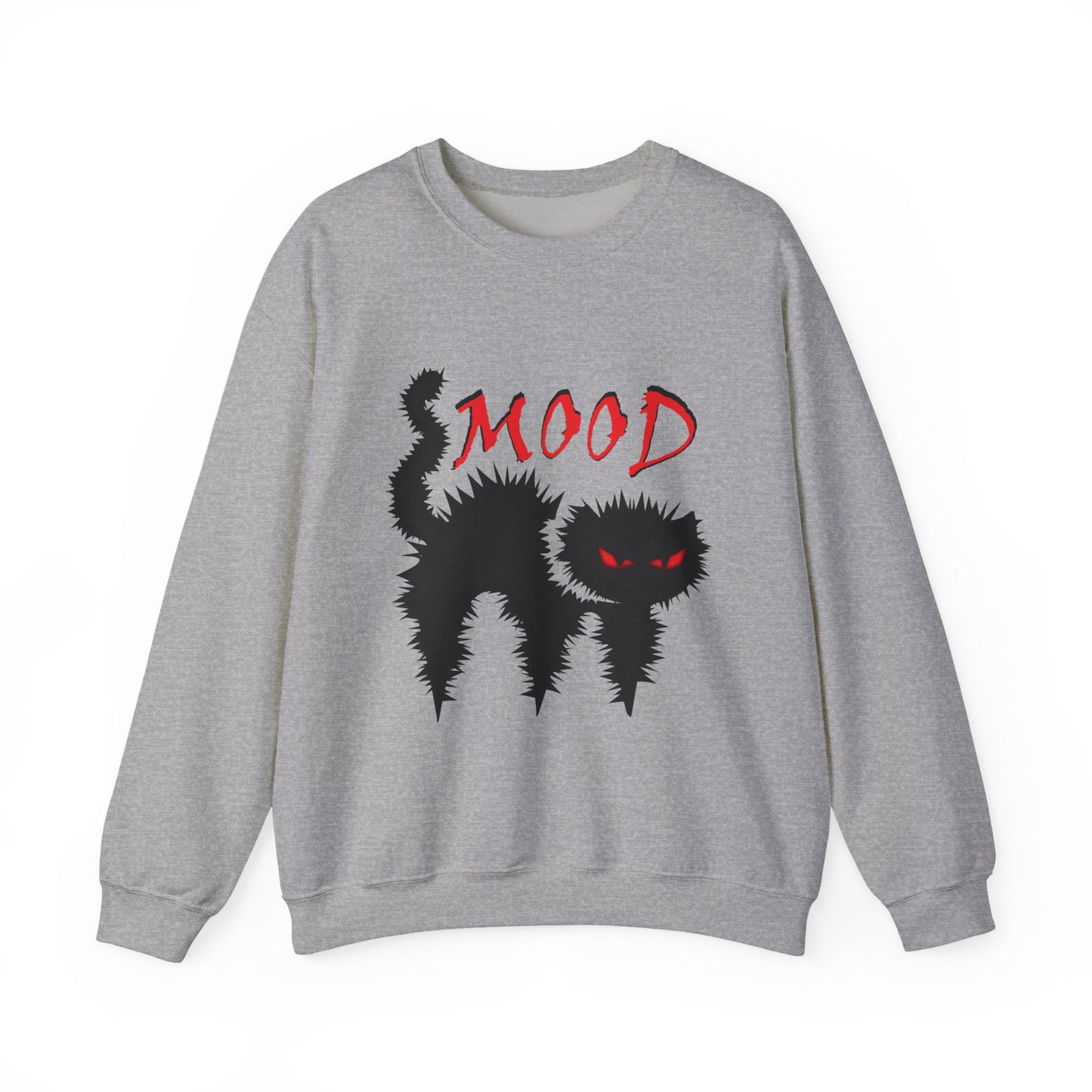 Mood Cat Unisex Crewneck Sweatshirt