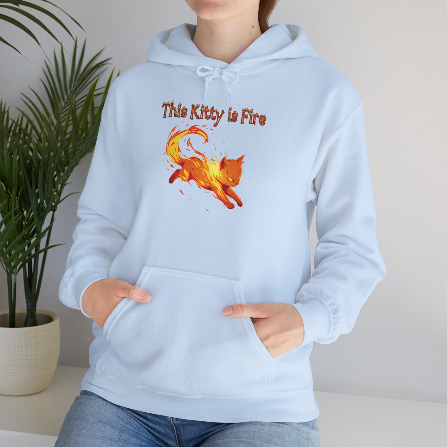This Kitty is Fire Unisex Hoodie