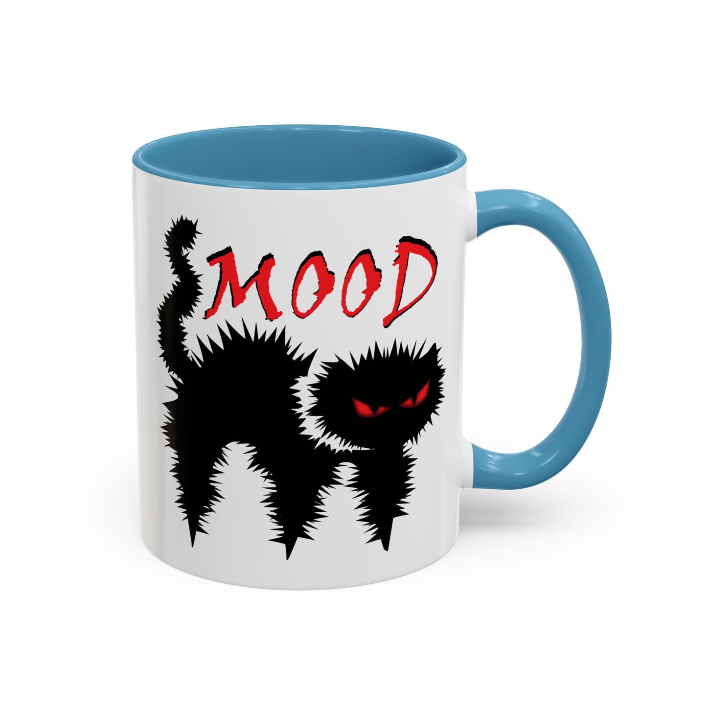 Mood Cat Coffee Mug - 11 Accent Mug for Cat Lovers