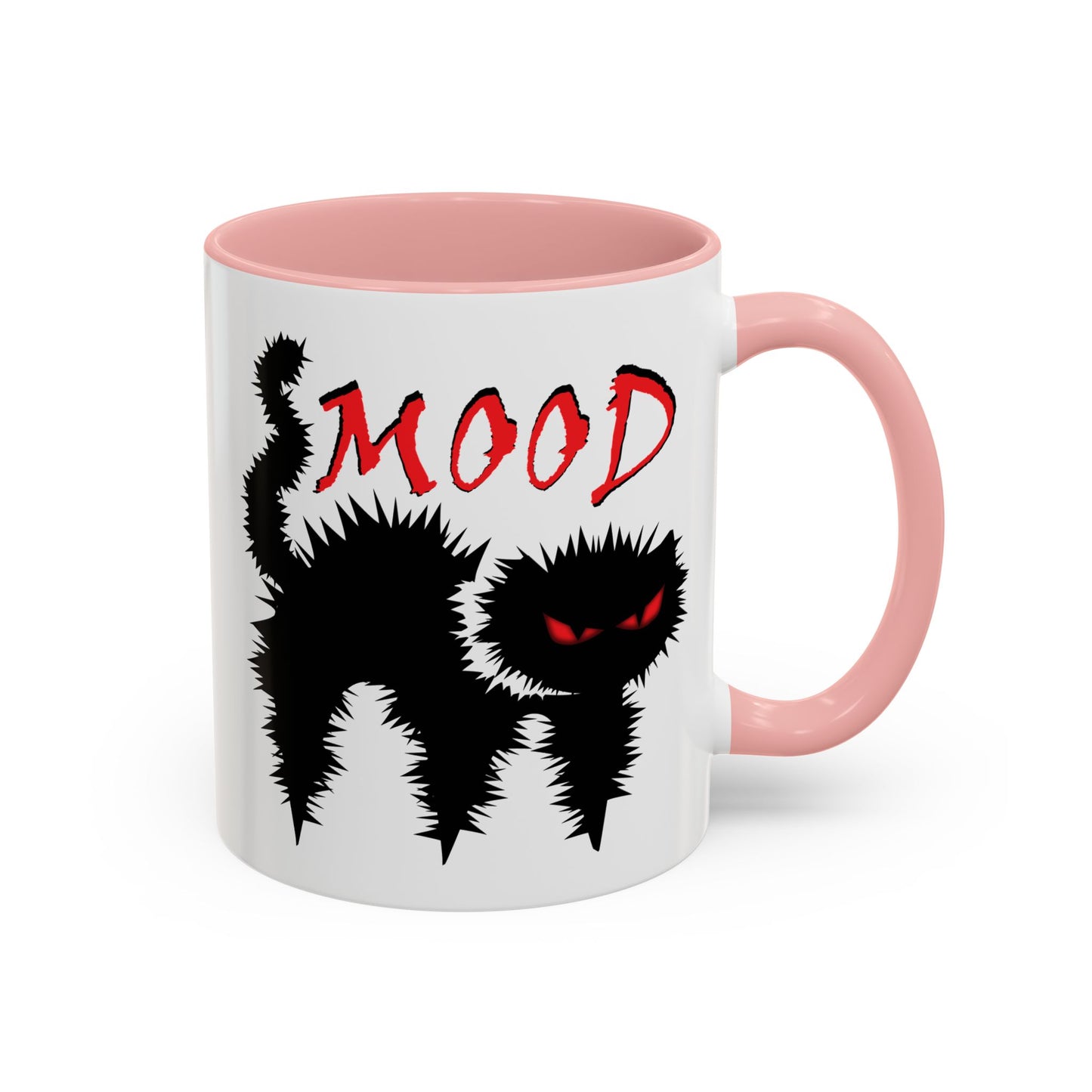 Mood Cat Coffee Mug - 11 Accent Mug for Cat Lovers