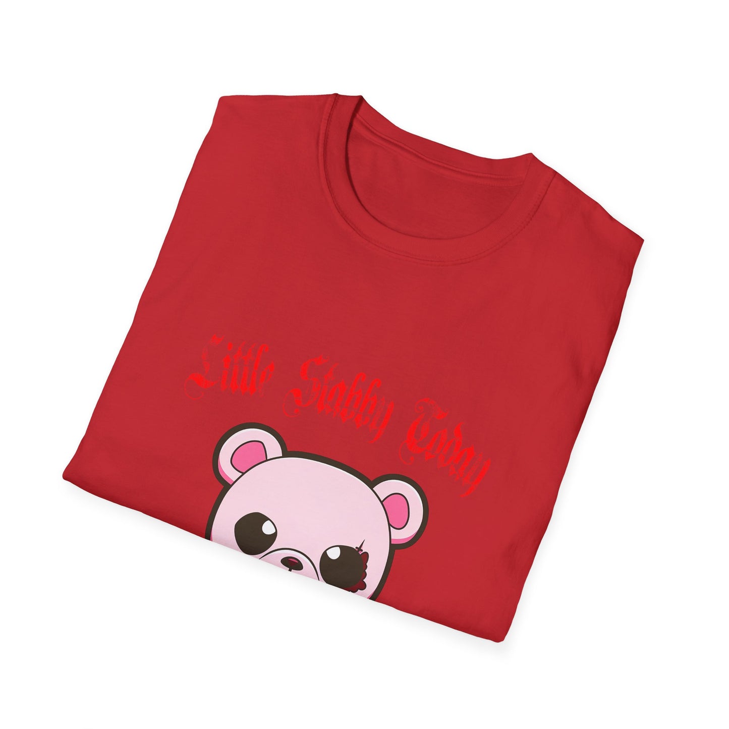 Little Stabby Today Cute Bear Graphic T-Shirt
