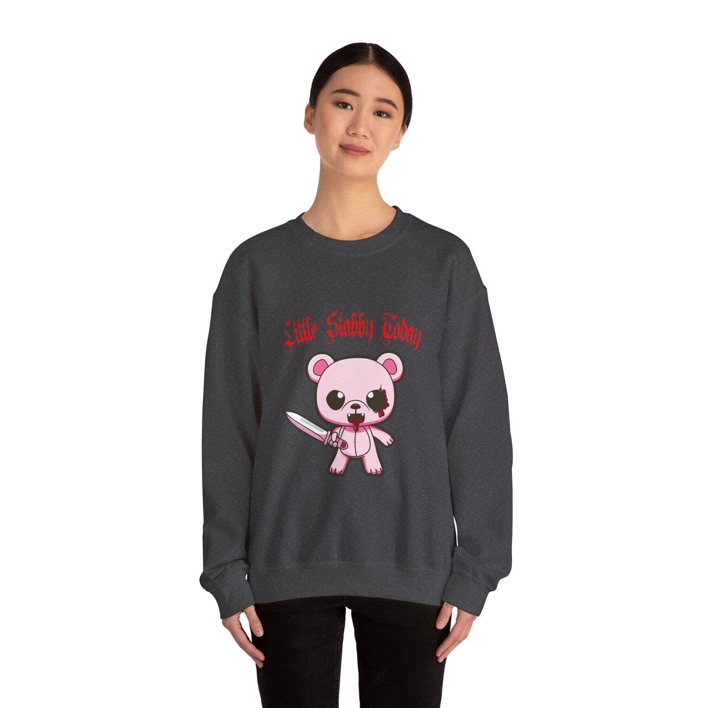 Little Stabby Today Bear Sweatshirt
