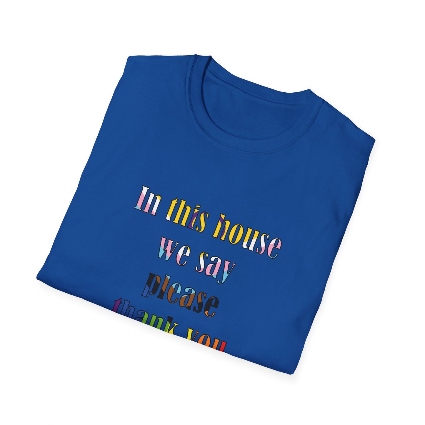 Text House Rules T-Shirt
