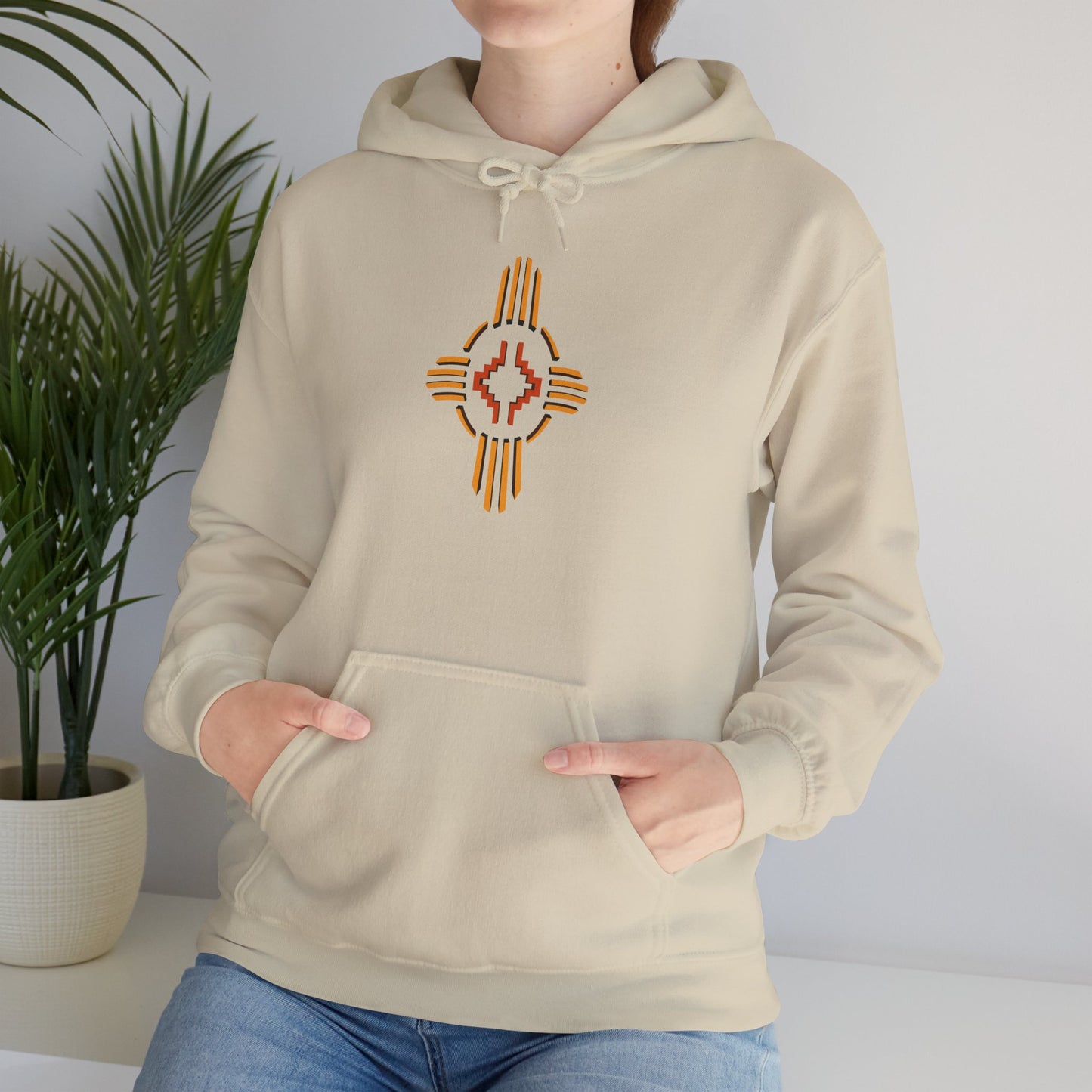 New Mexico Zia Symbol Unisex Hoodie