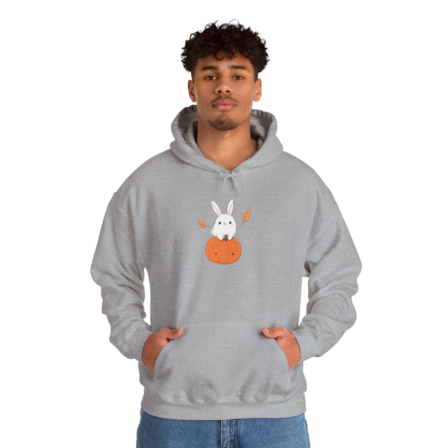 Cute Bunny Pumpkin Hoodie