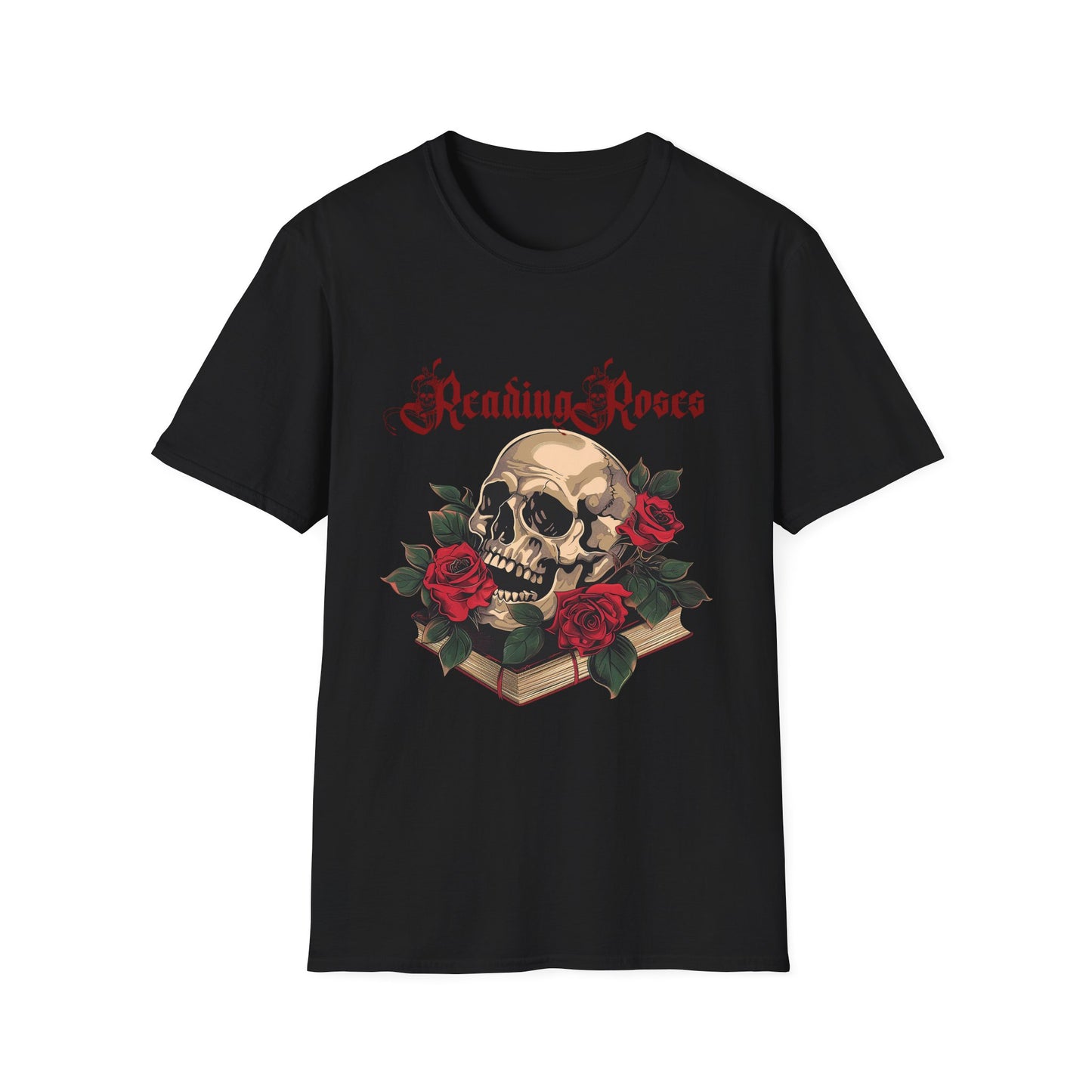 Reading Roses T-Shirt for Book Club alt