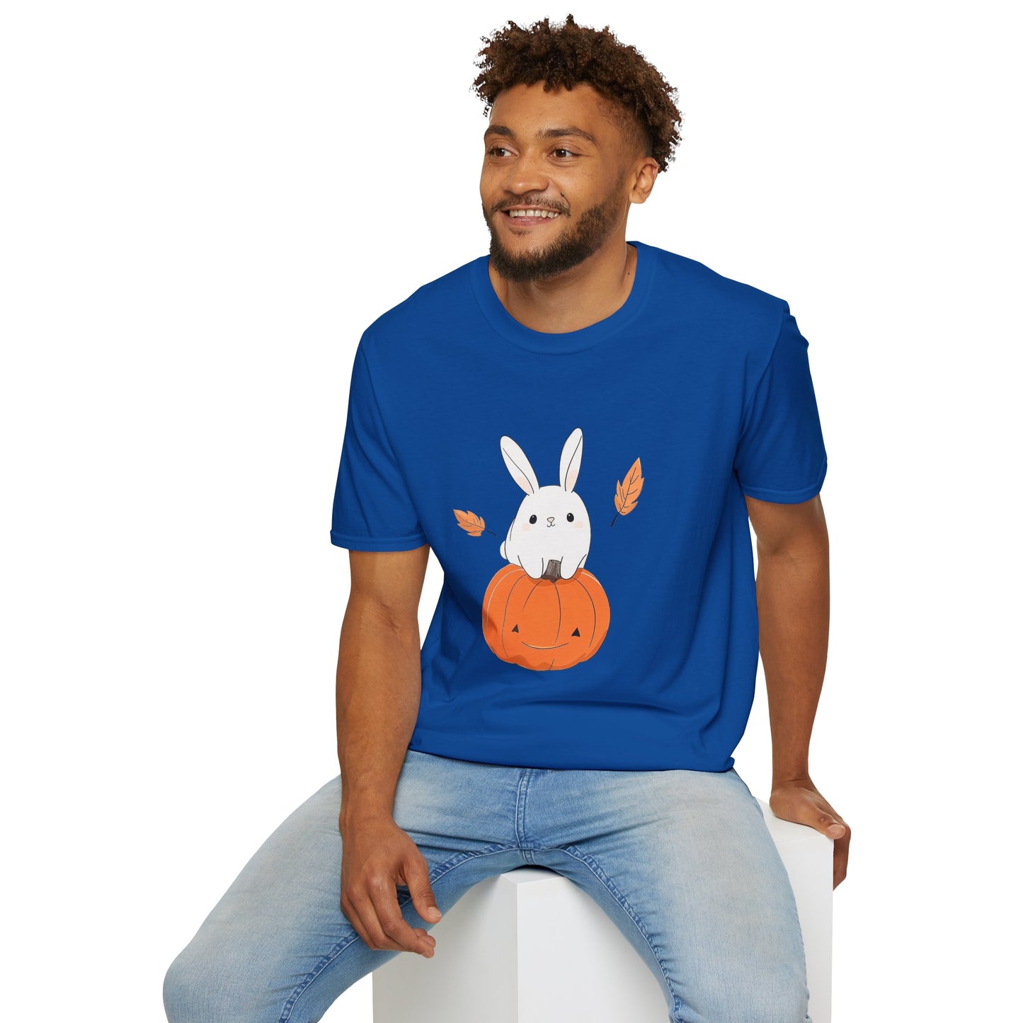 Cute Bunny Pumpkin Unisex T-Shirt