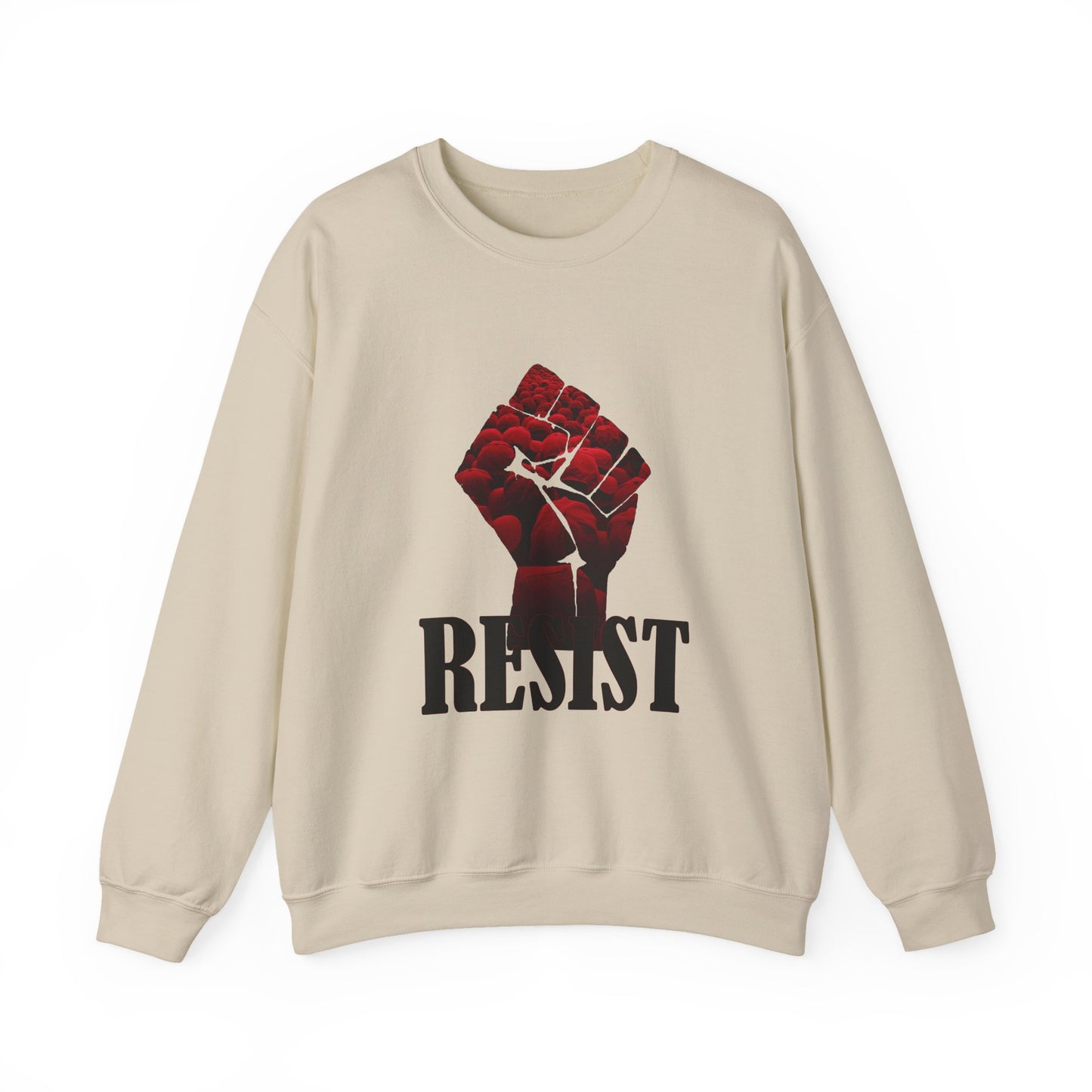 Resist the Red Hats Heavy Blend™ Crewneck Sweatshirt